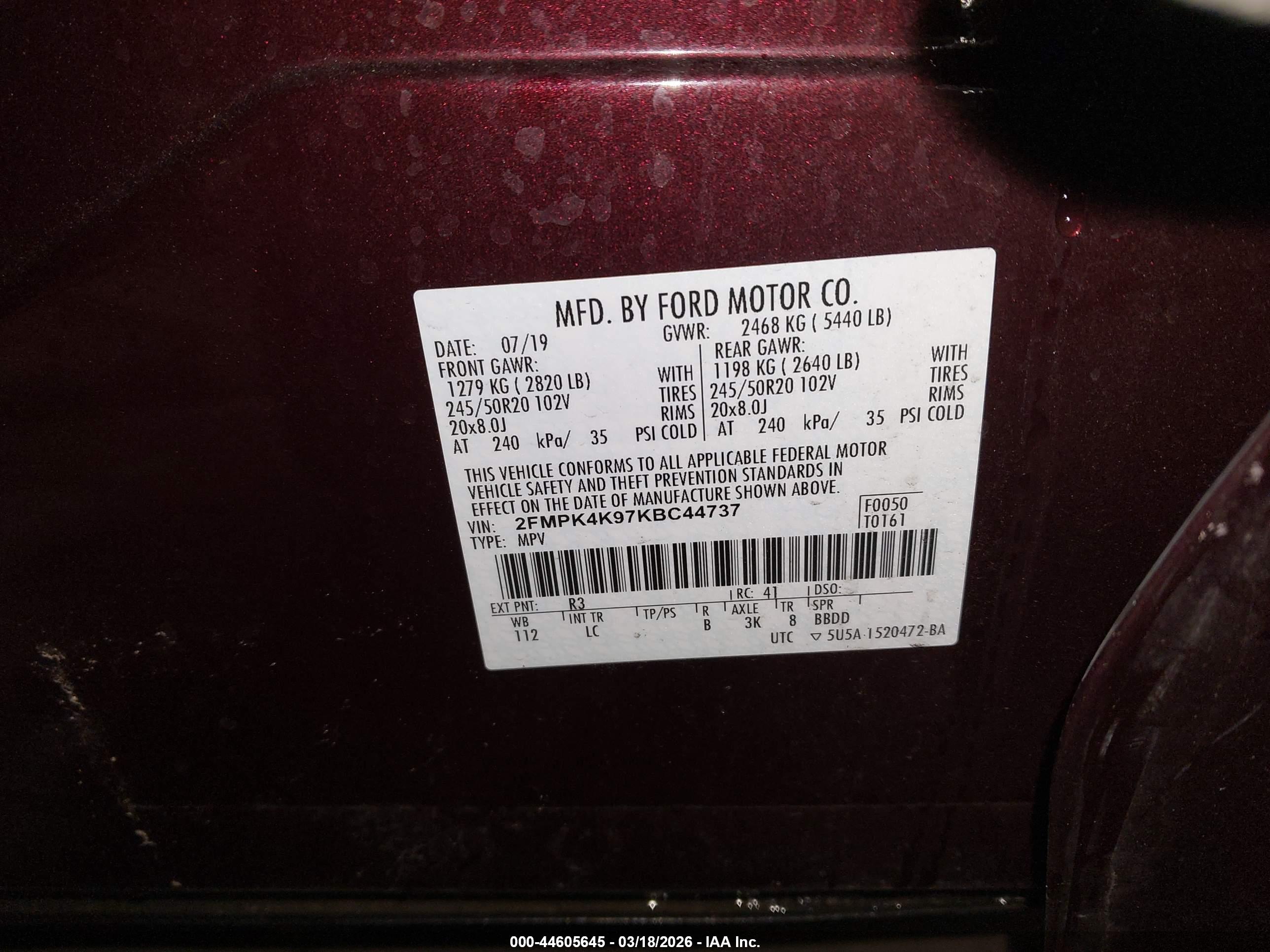 FORD EDGE image 9
