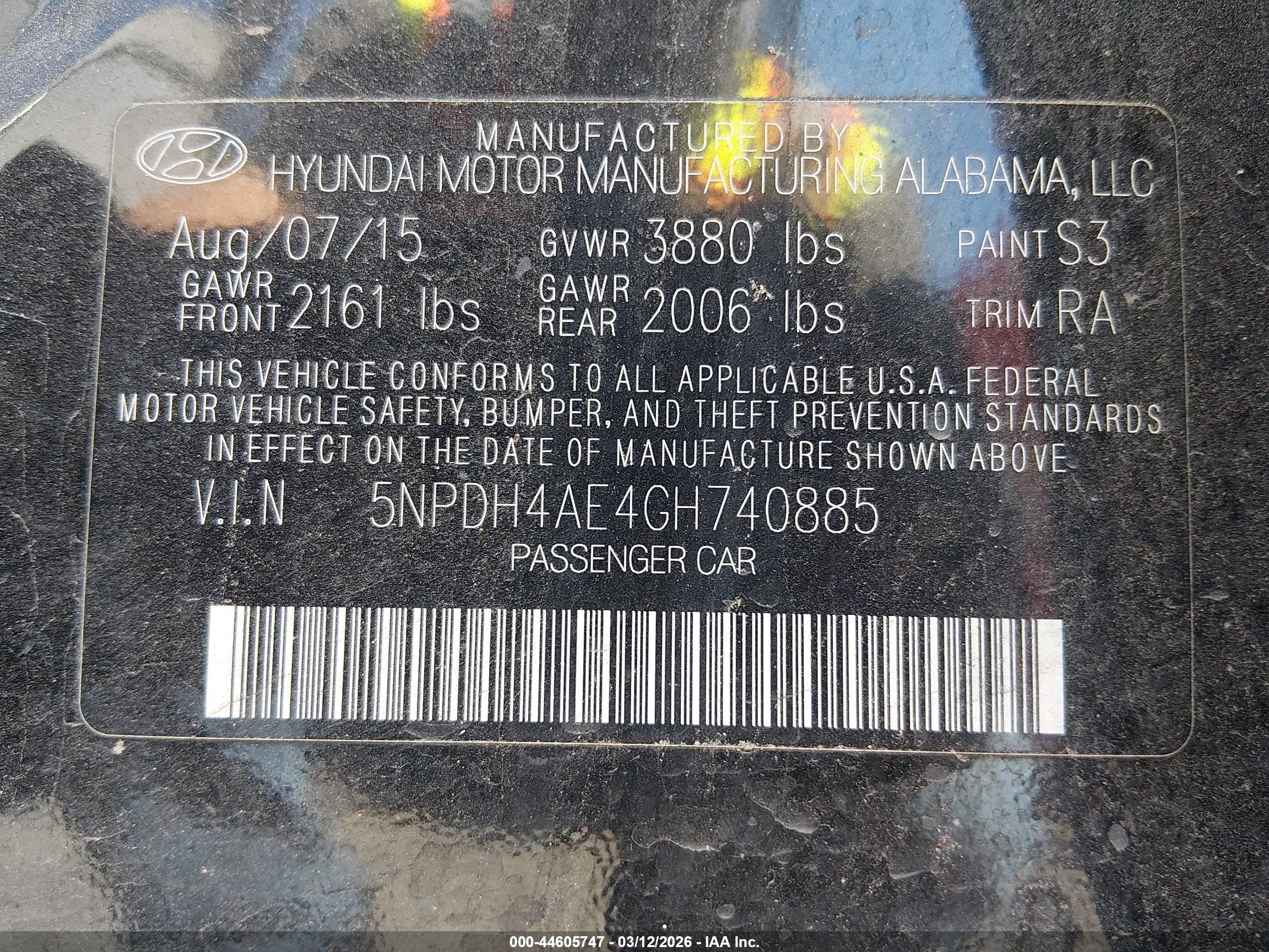 HYUNDAI ELANTRA image 9
