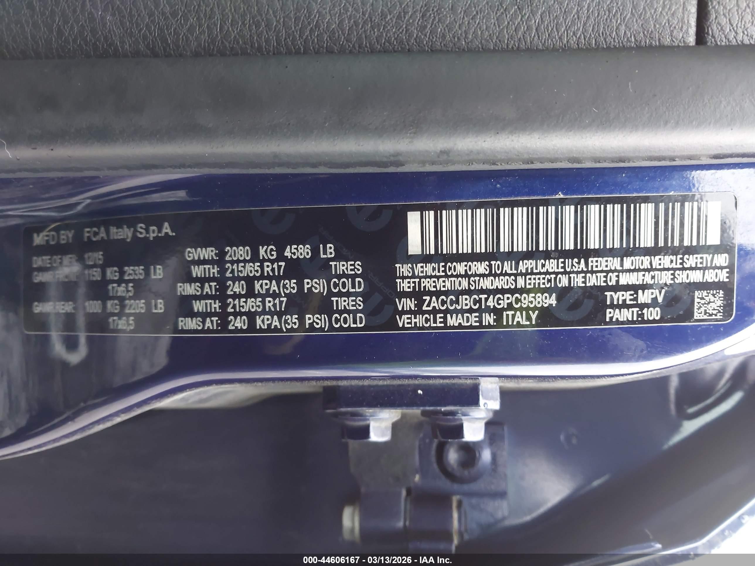 JEEP RENEGADE image 9