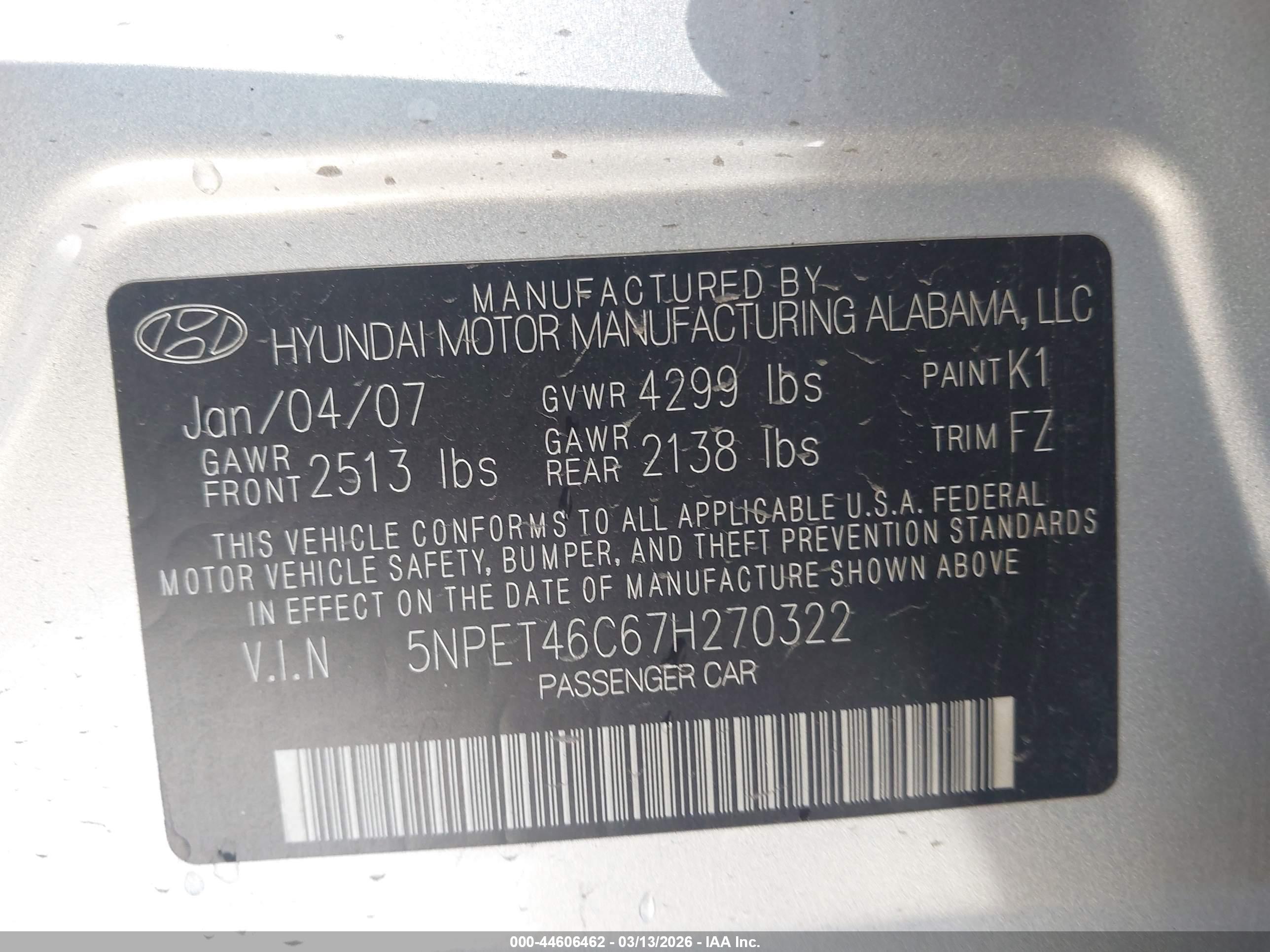 HYUNDAI SONATA image 9