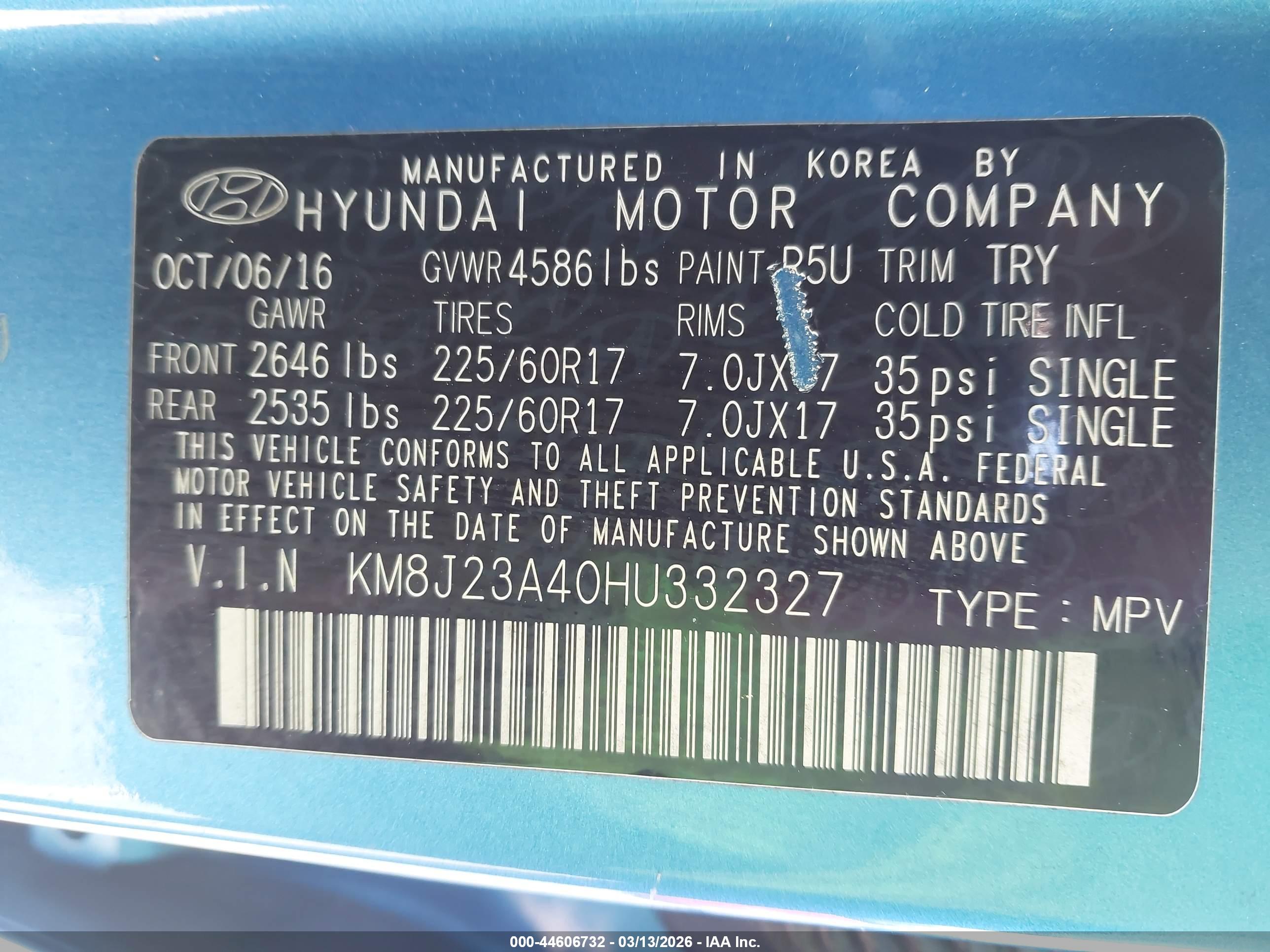 HYUNDAI TUCSON image 9