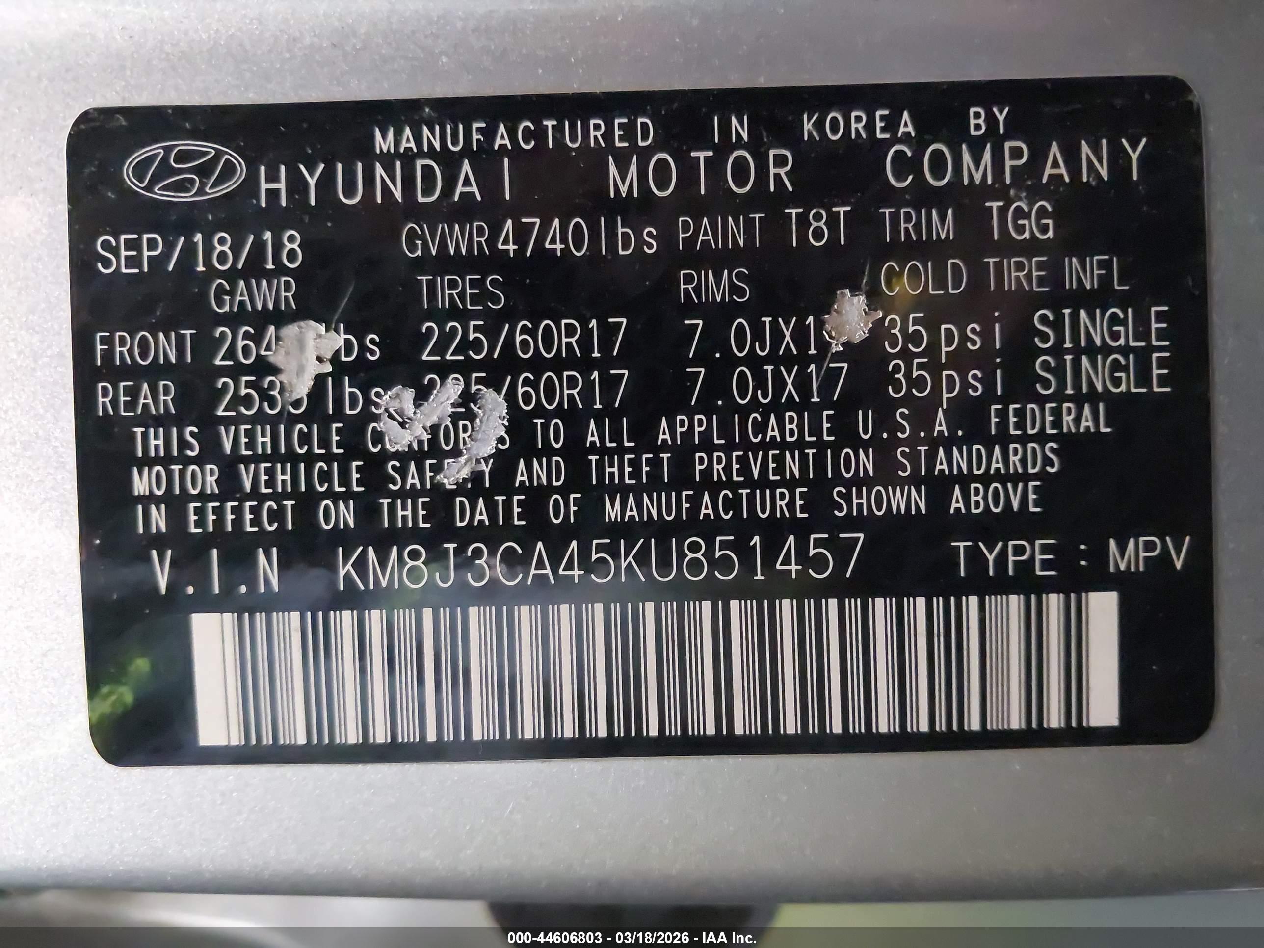 HYUNDAI TUCSON image 9