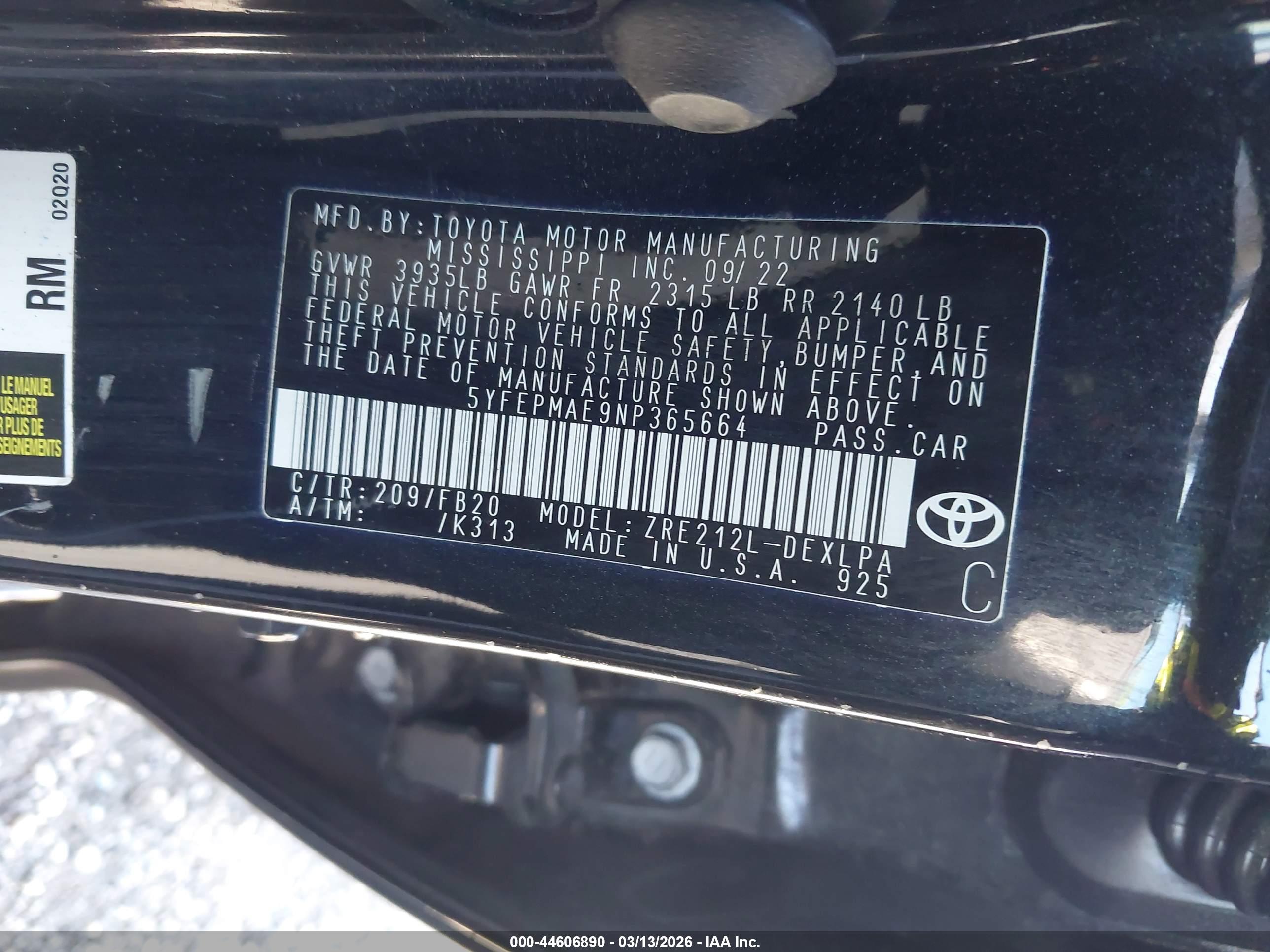 TOYOTA COROLLA image 9
