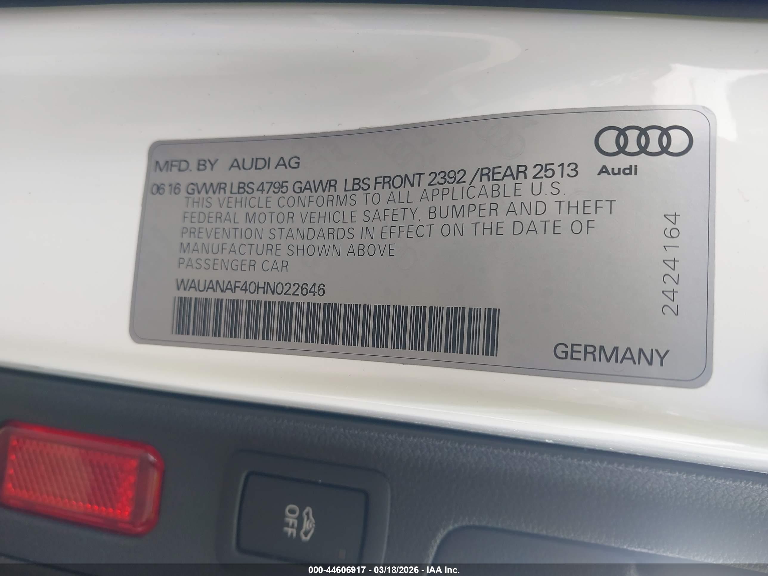 AUDI A4 image 9