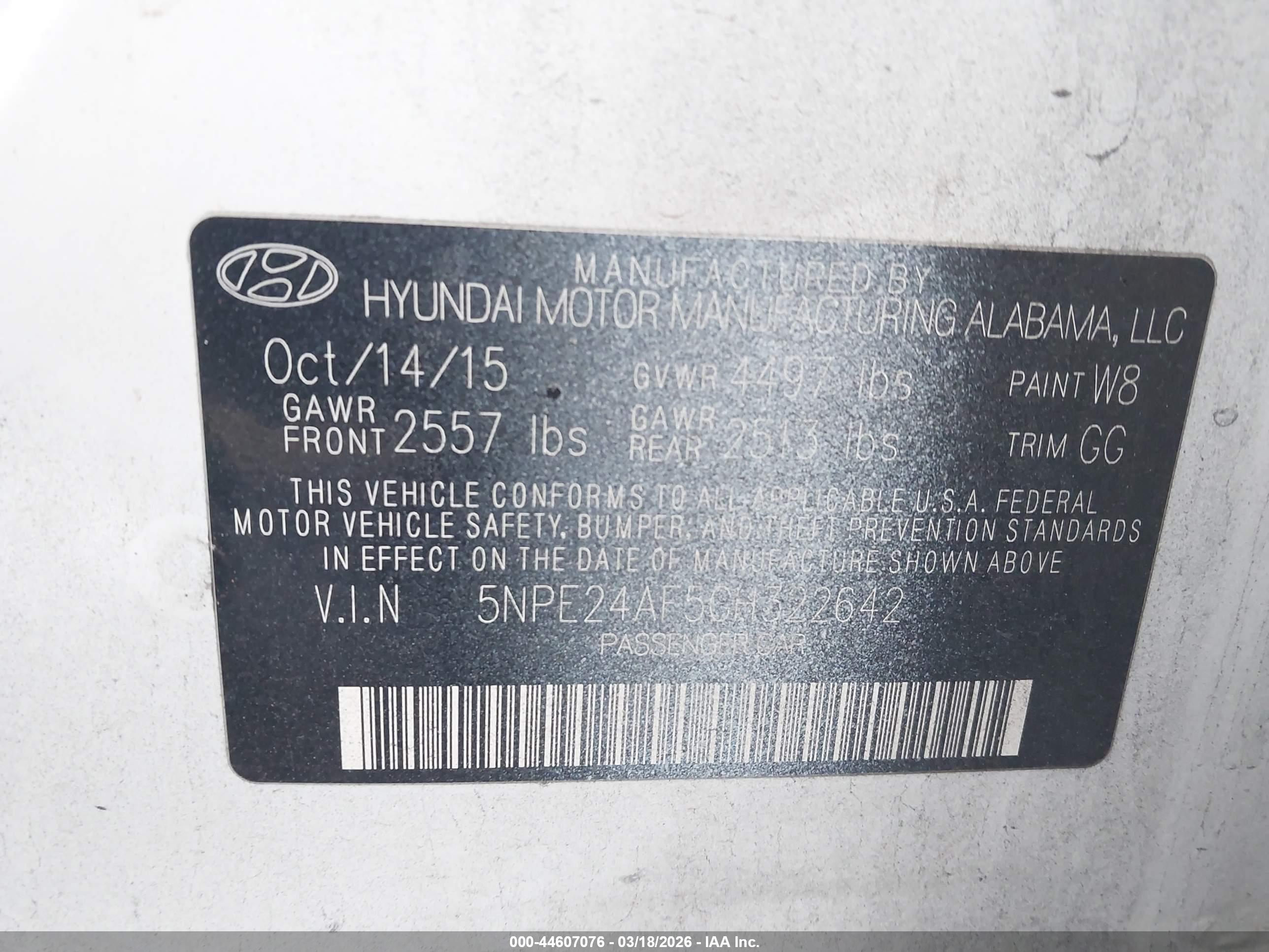 HYUNDAI SONATA image 9
