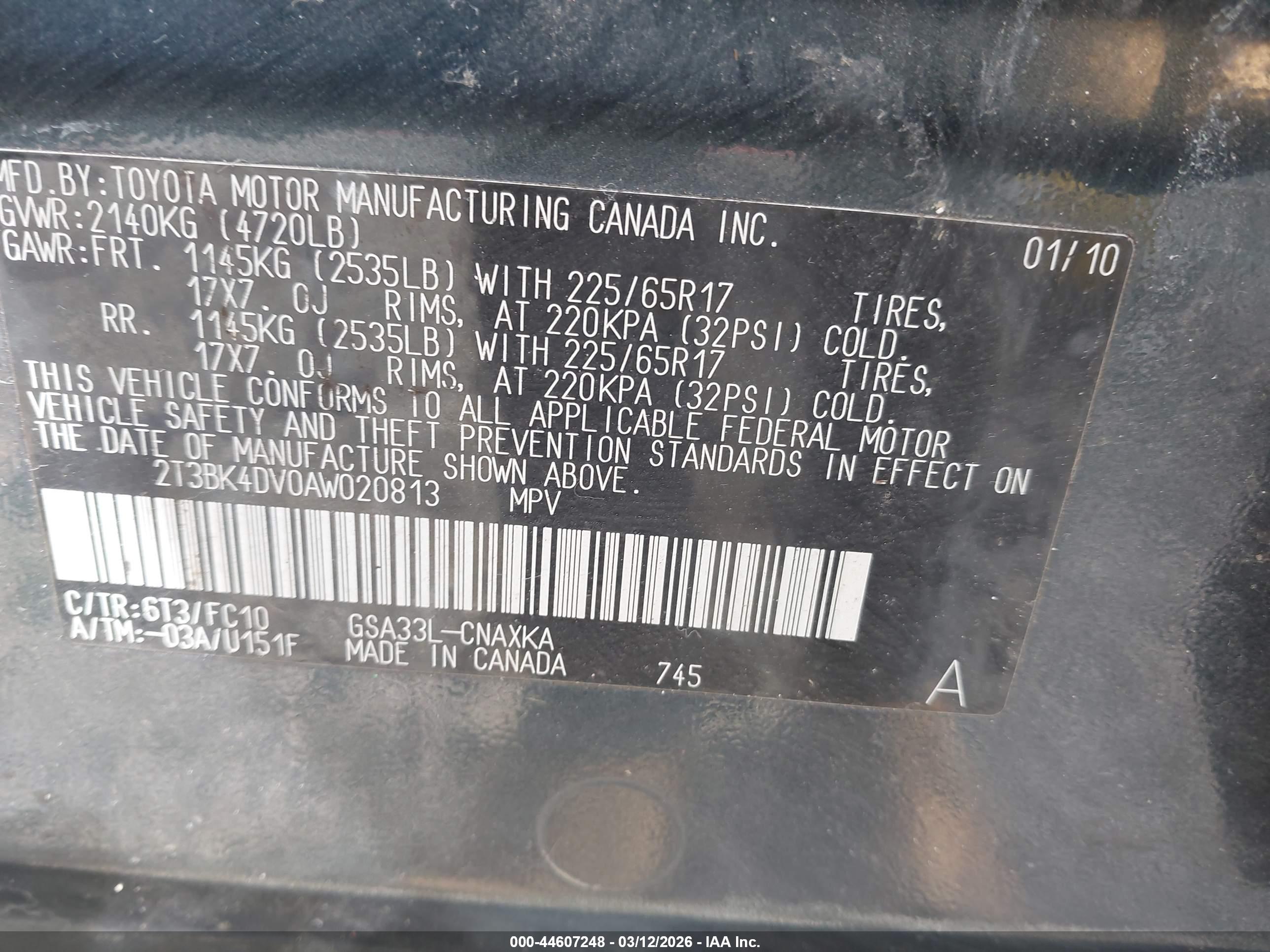 TOYOTA RAV4 image 9