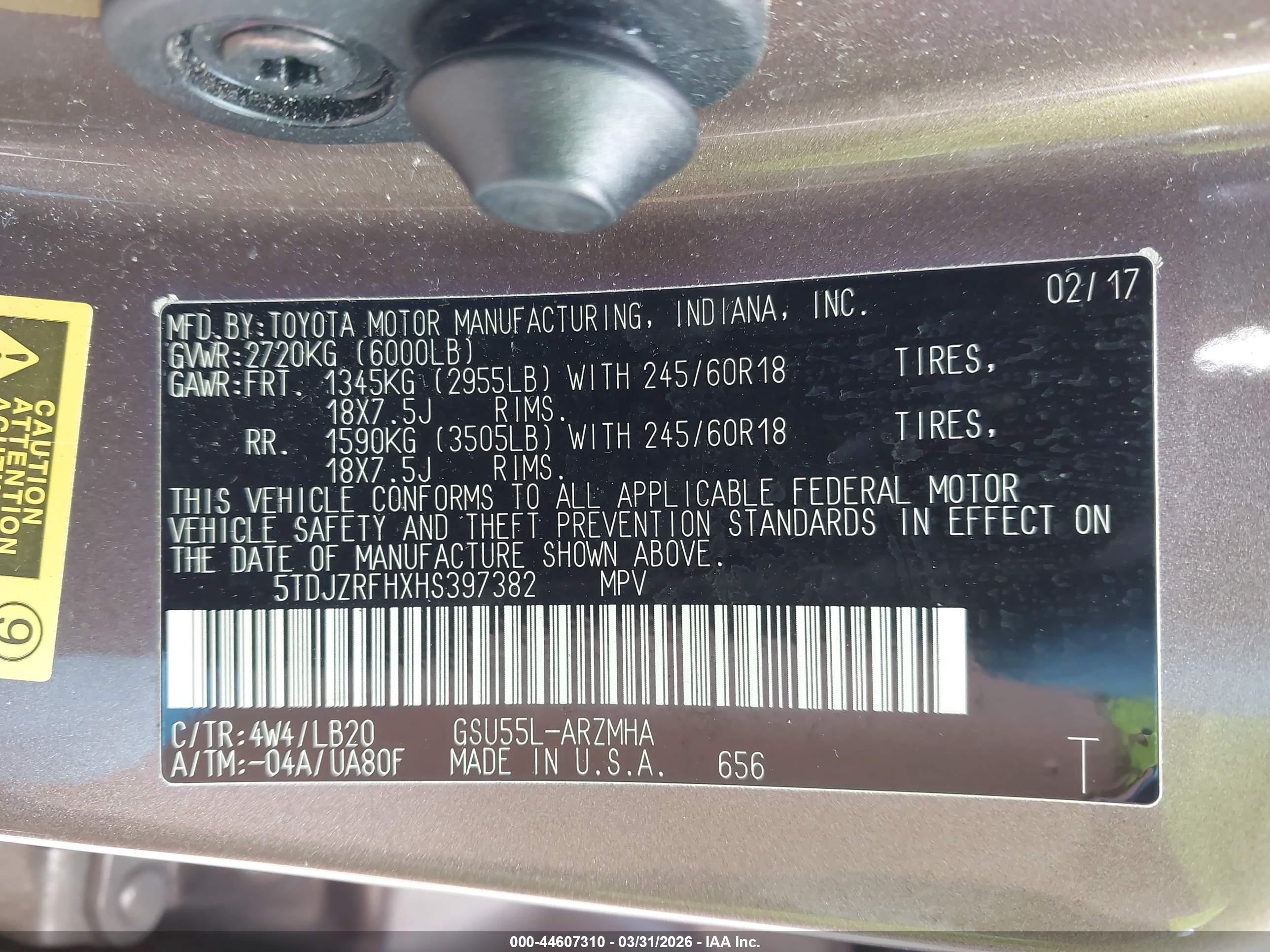 TOYOTA HIGHLANDER image 9