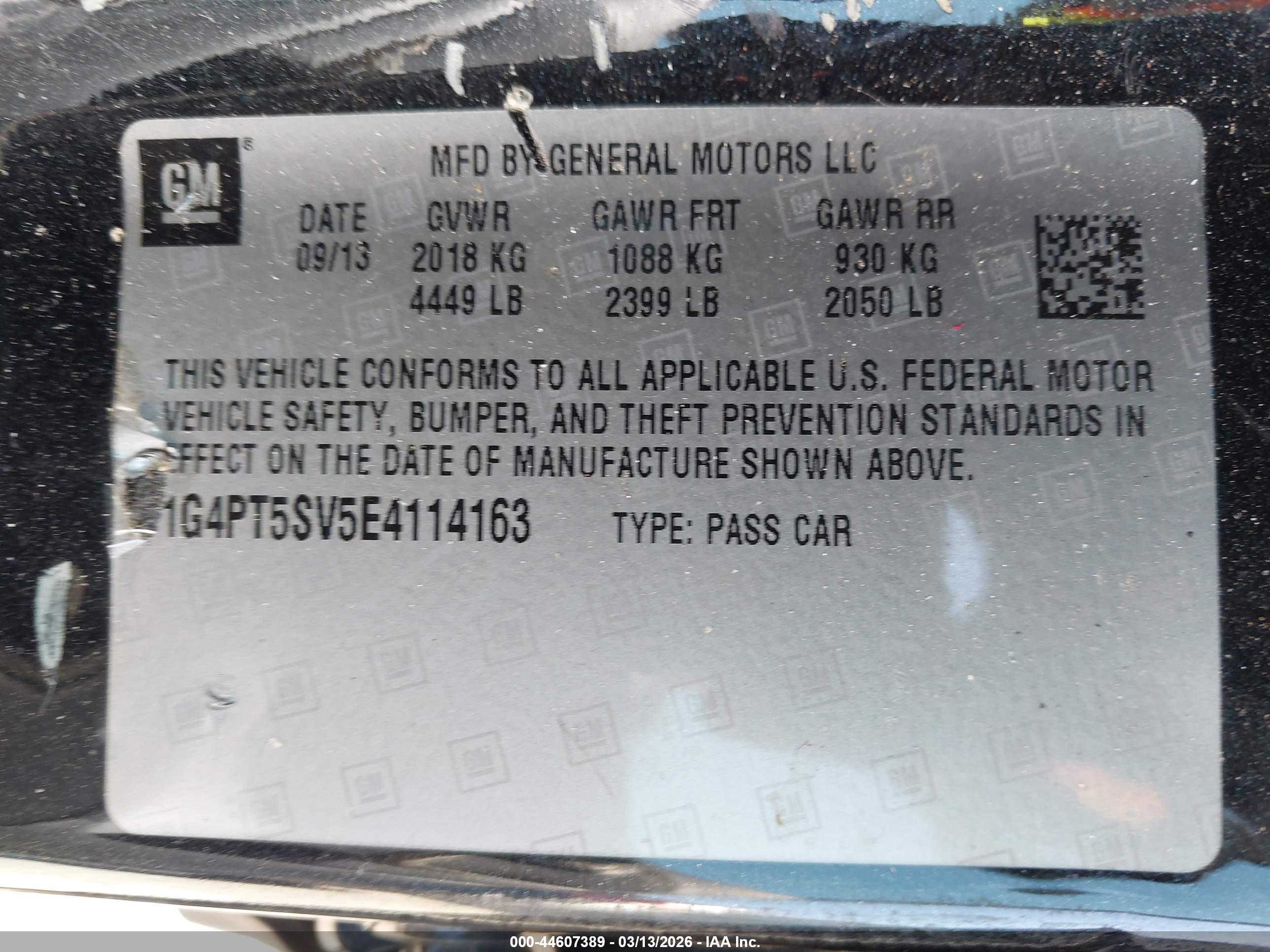 BUICK VERANO image 9