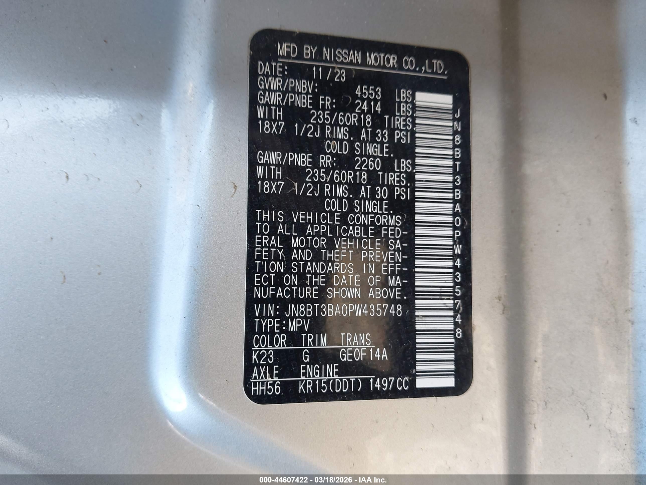 NISSAN ROGUE image 9