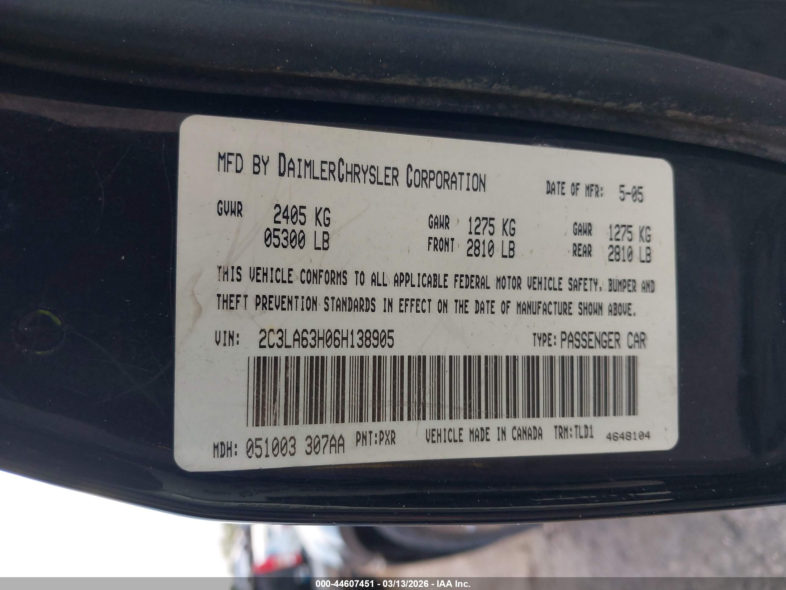 CHRYSLER 300C image 9
