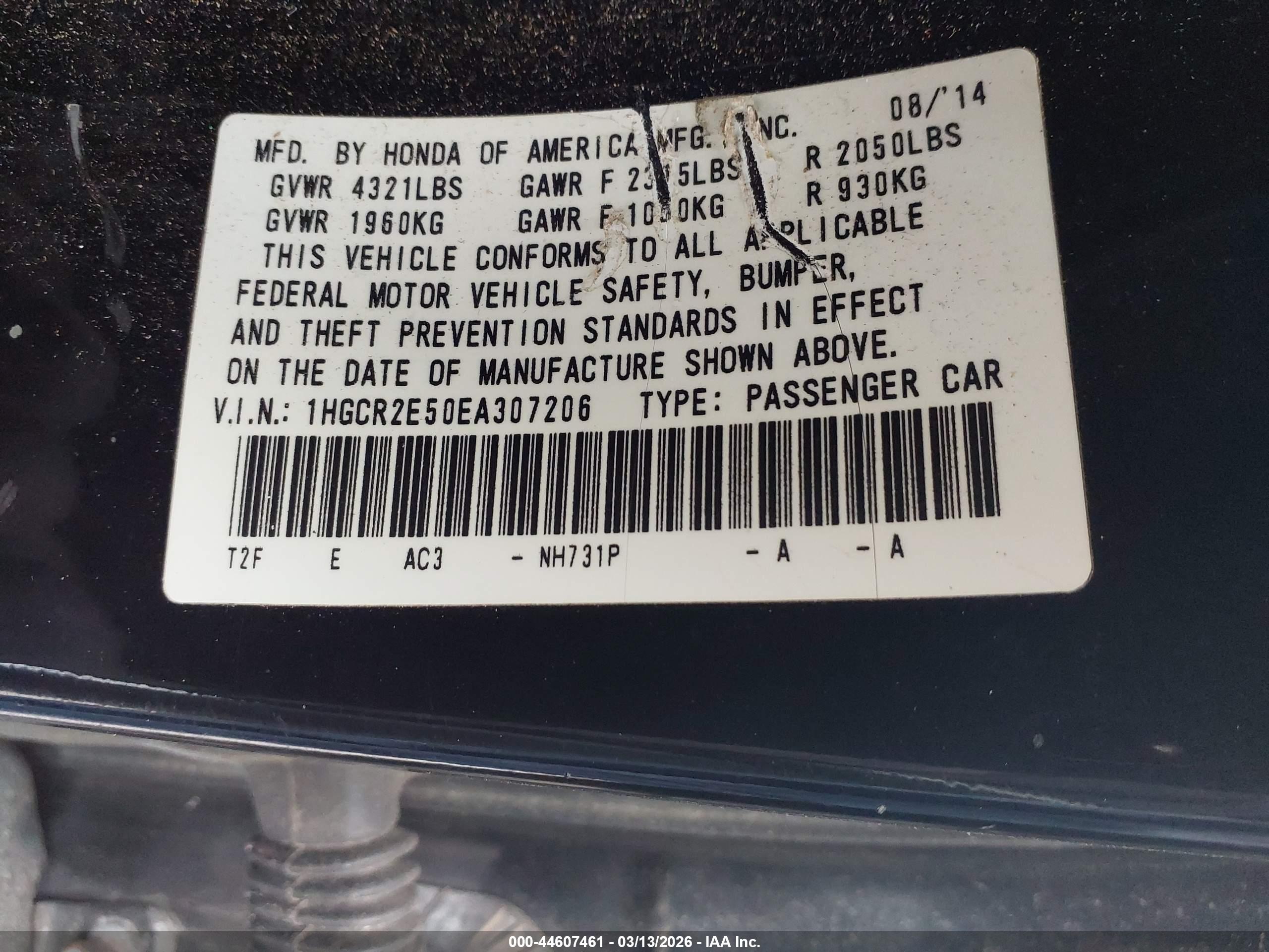 HONDA ACCORD image 9