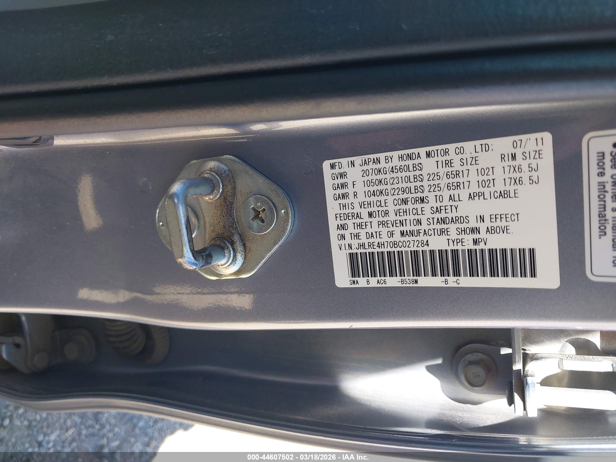 HONDA CR-V image 9