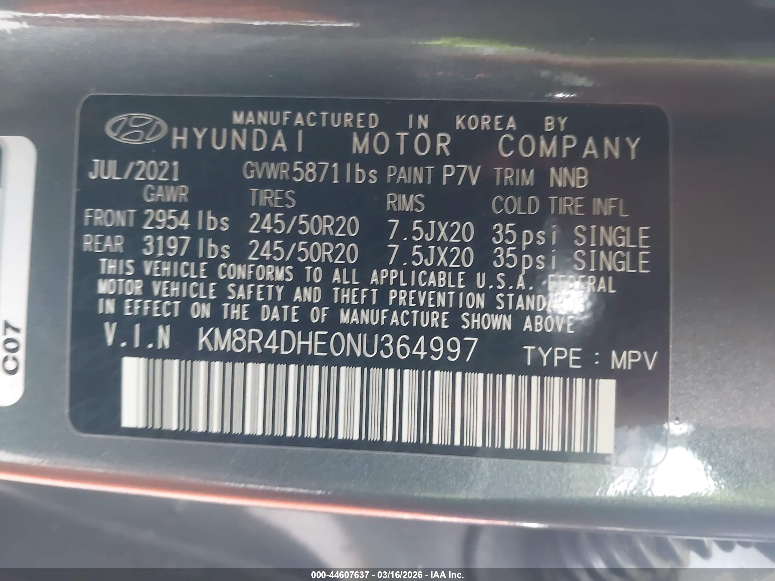 HYUNDAI PALISADE image 9