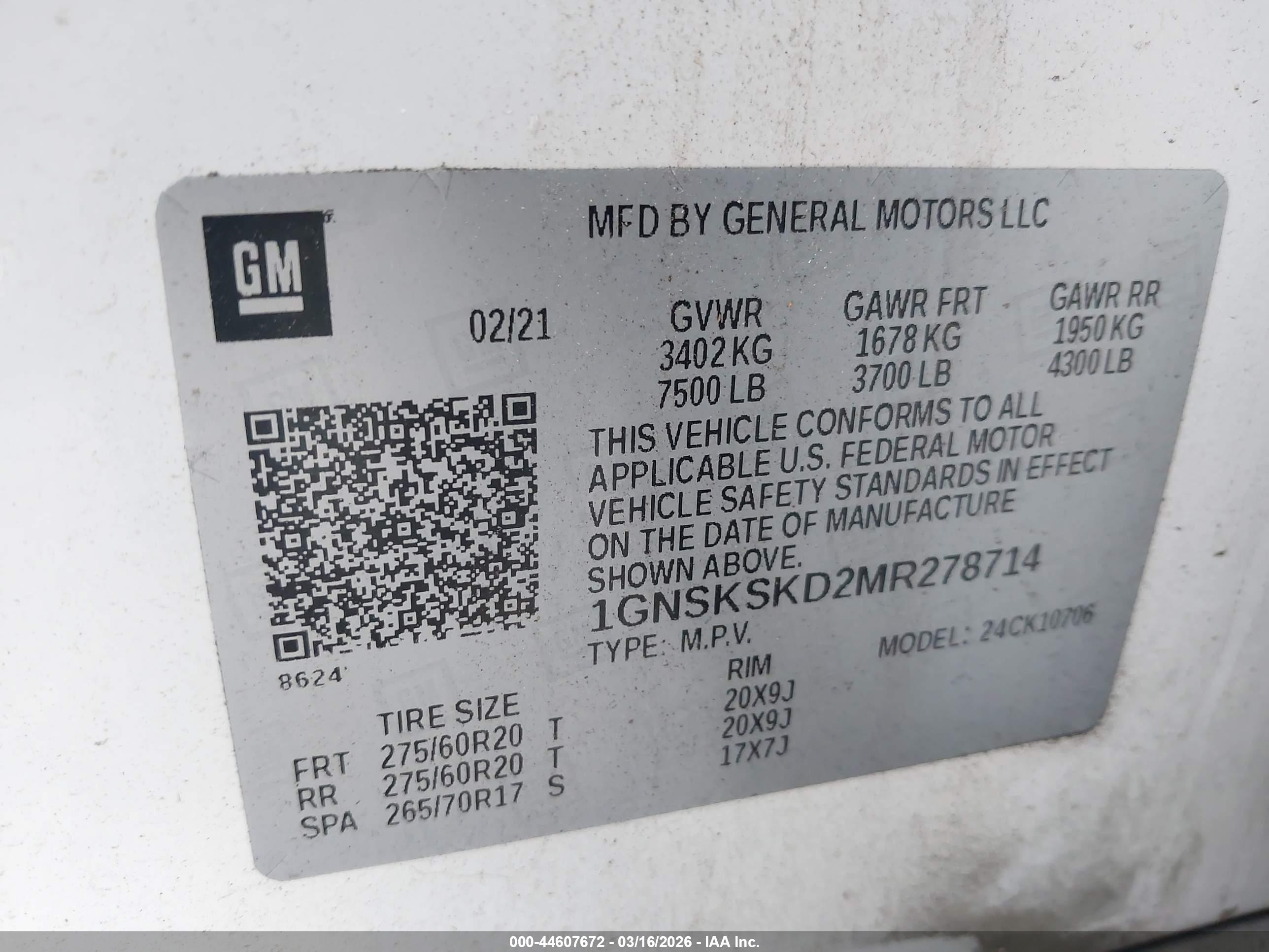 CHEVROLET TAHOE image 9
