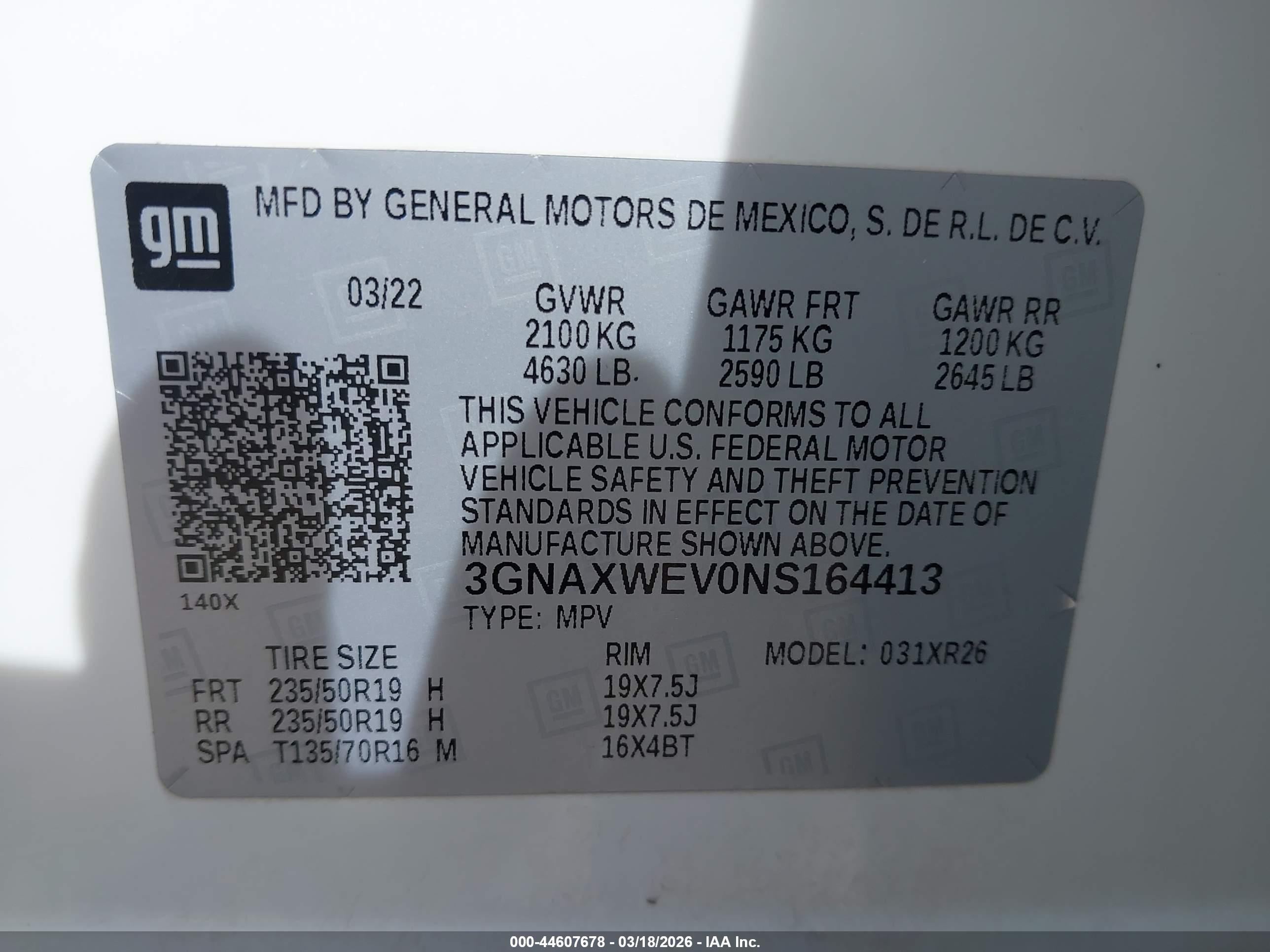 CHEVROLET EQUINOX image 9