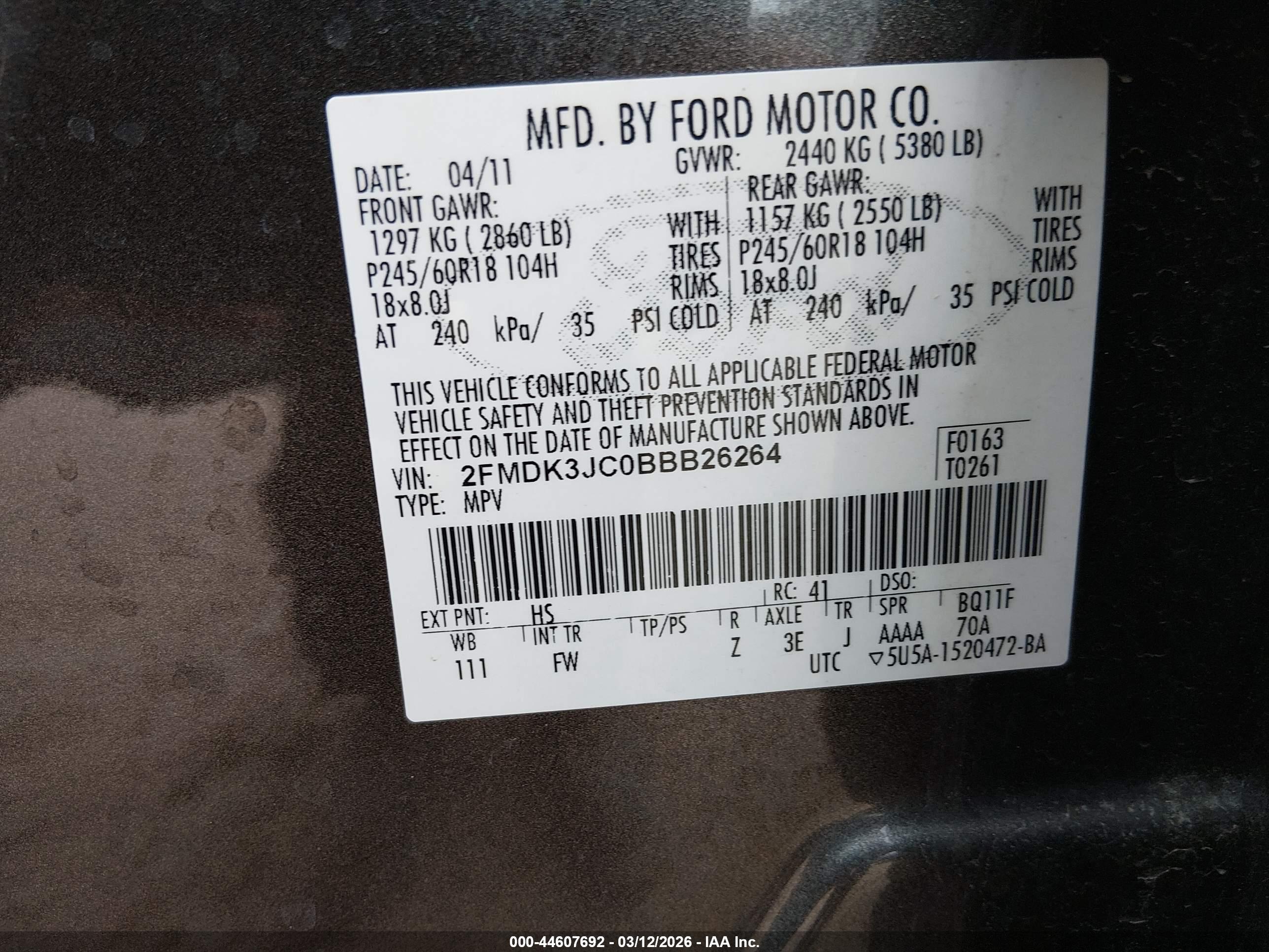 FORD EDGE image 9