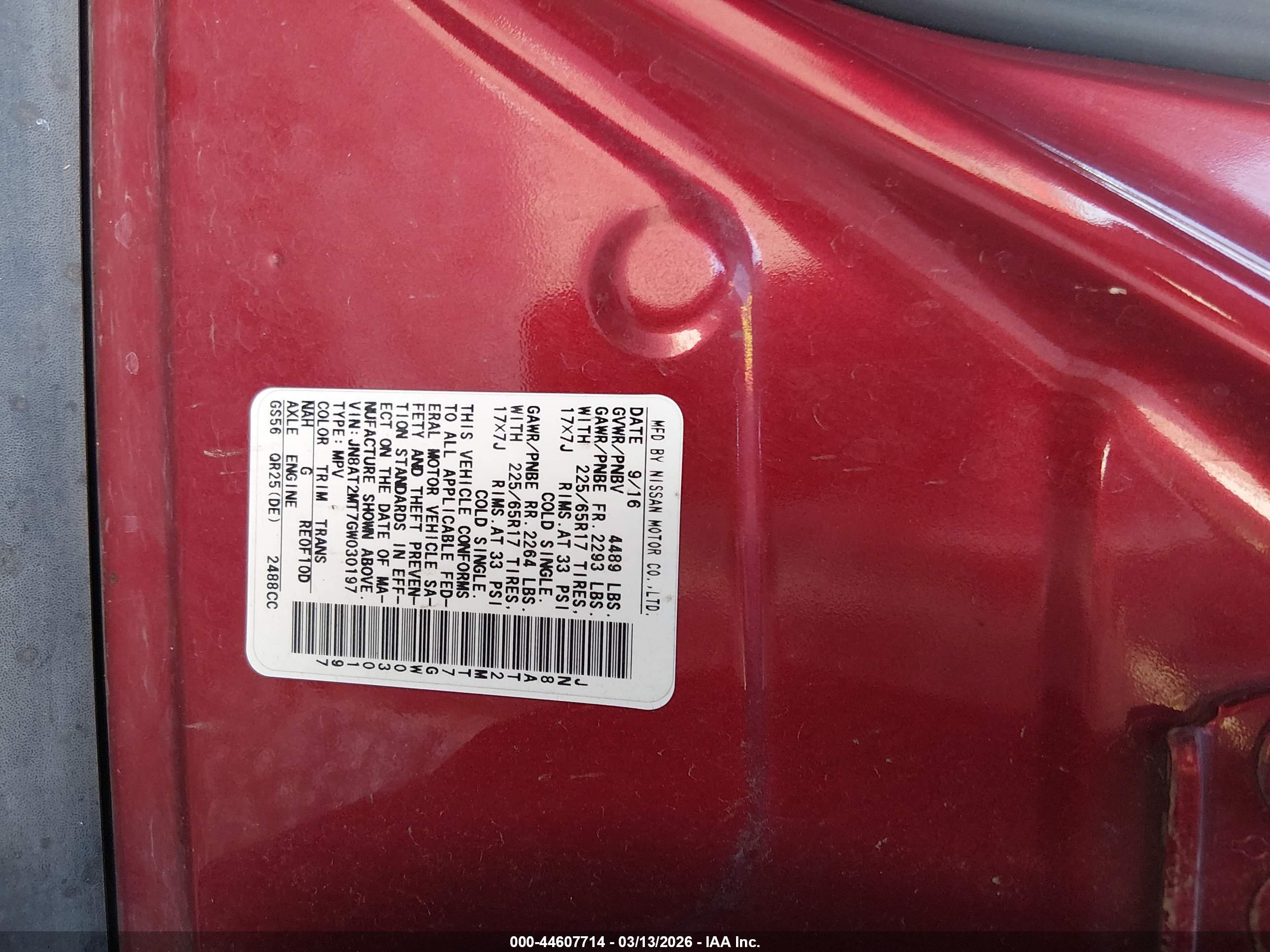 NISSAN ROGUE image 9