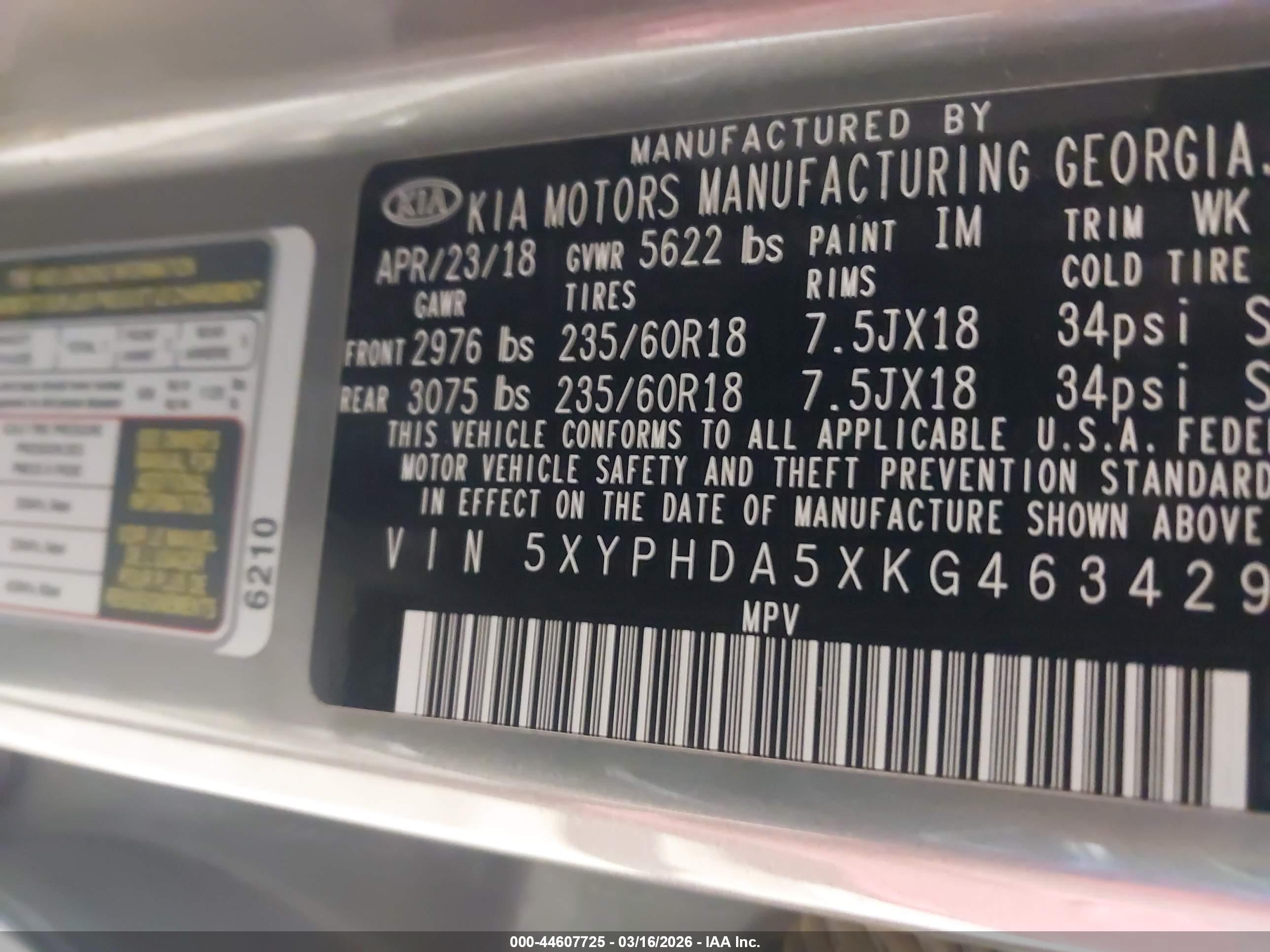 KIA SORENTO image 9