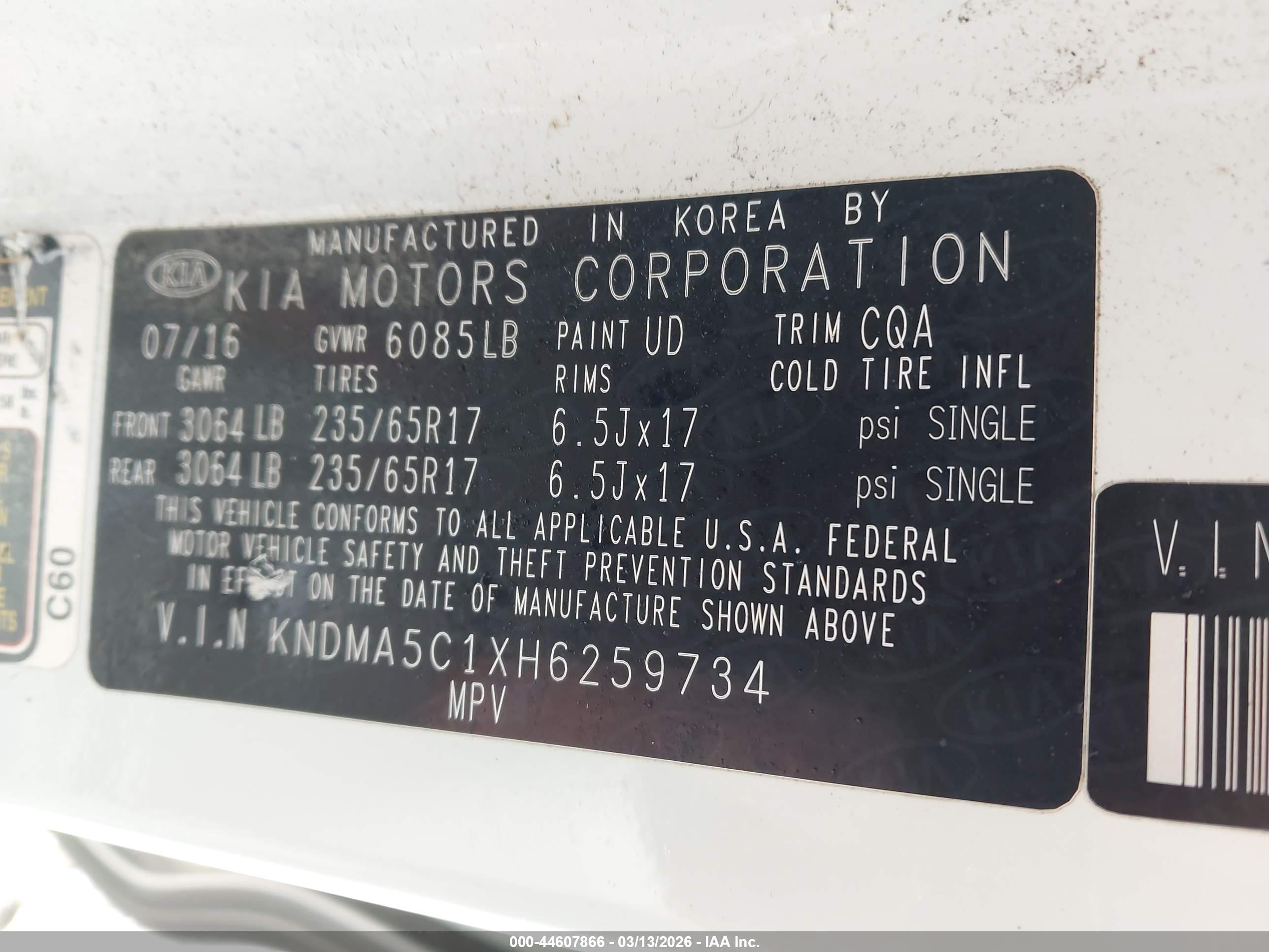 KIA SEDONA image 9