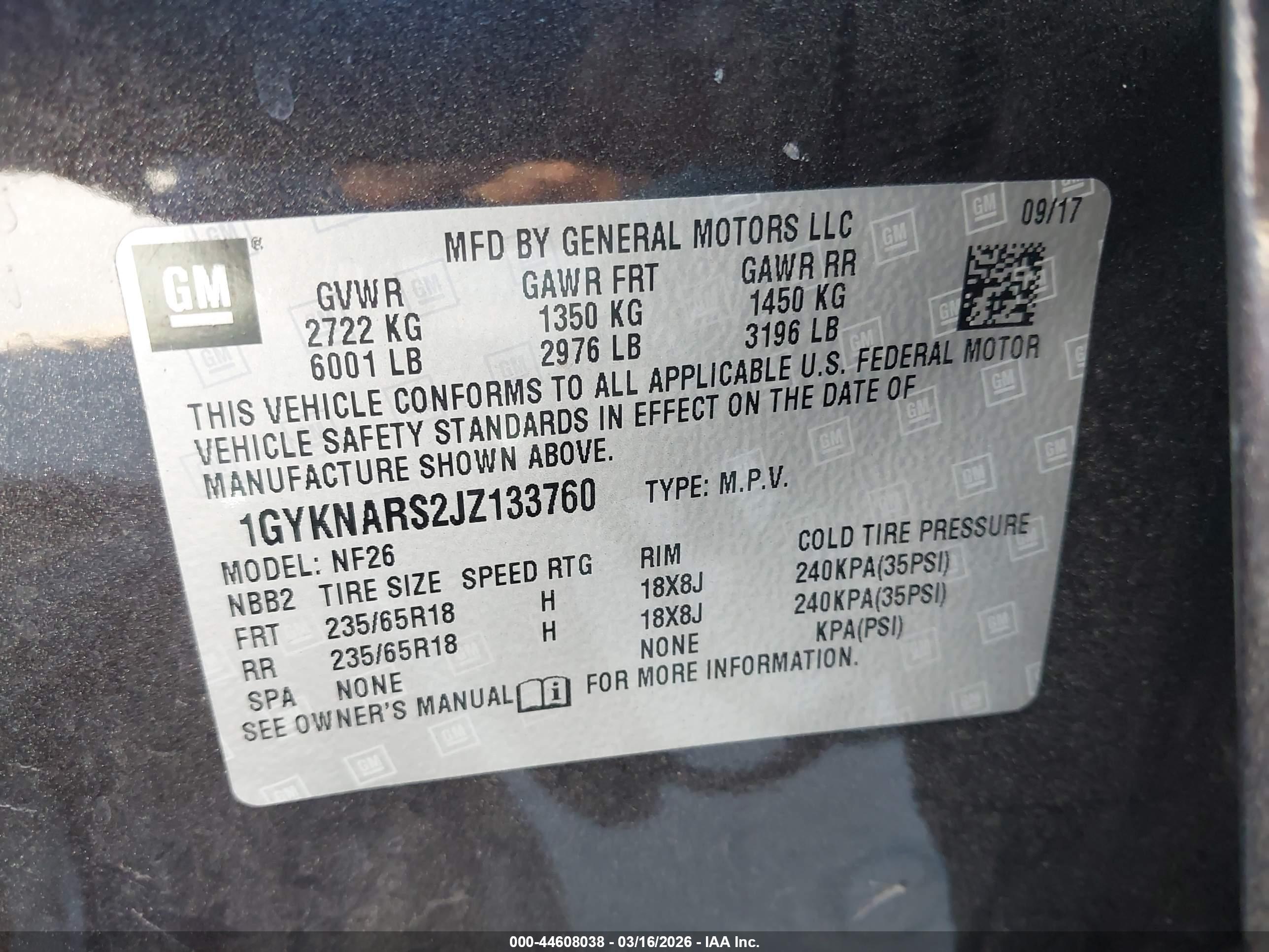 CADILLAC XT5 image 9
