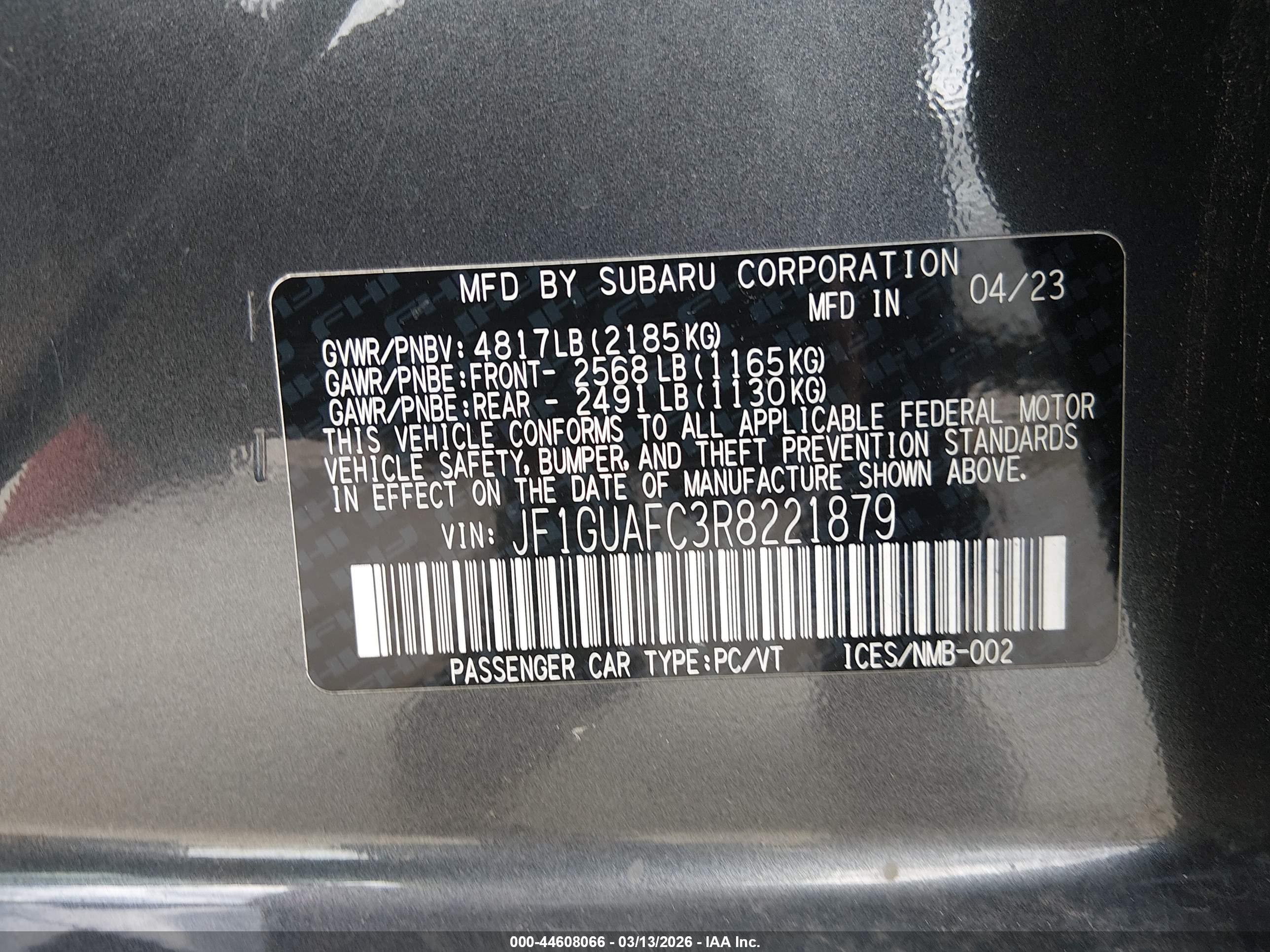 SUBARU IMPREZA image 9