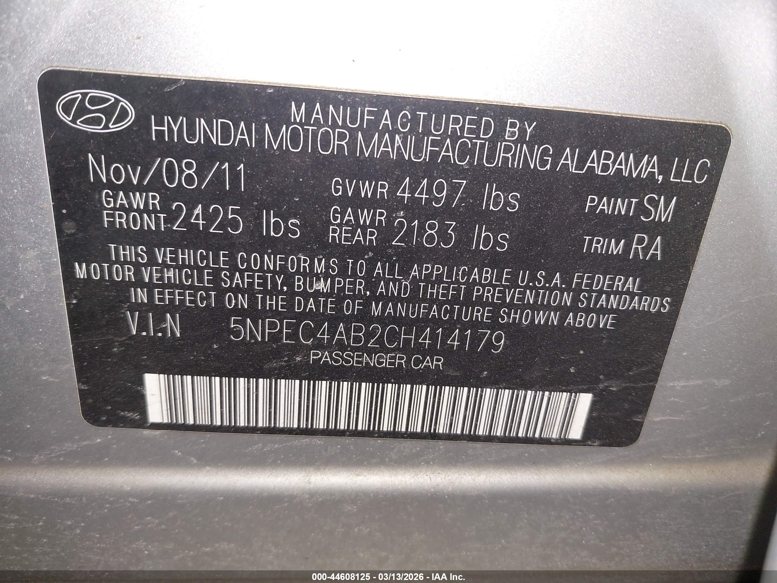 HYUNDAI SONATA image 9