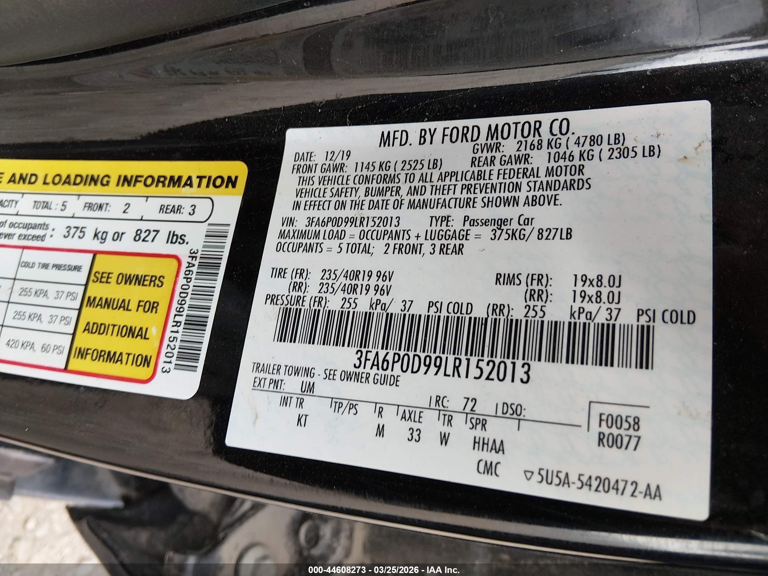 FORD FUSION image 9