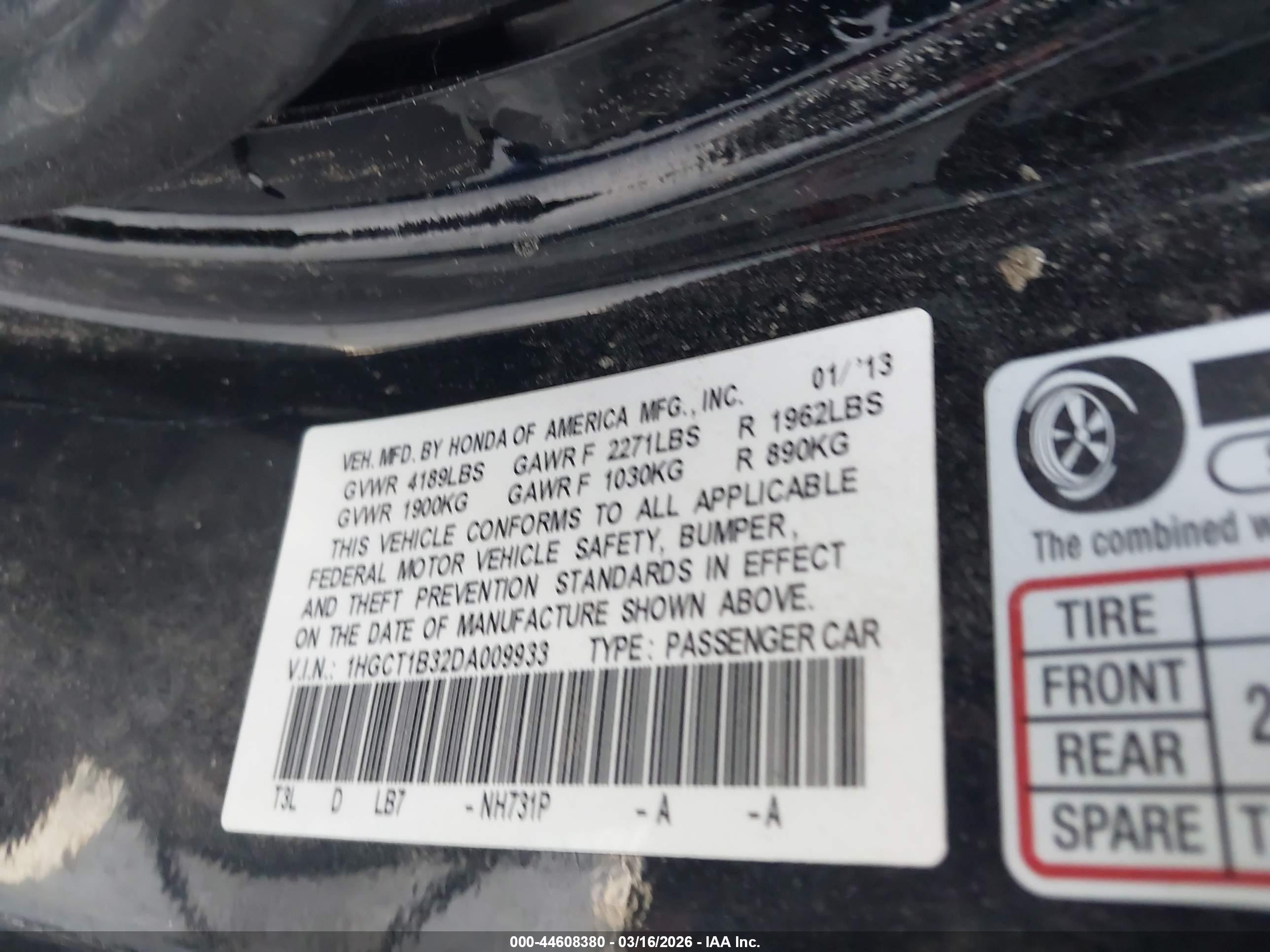HONDA ACCORD image 9