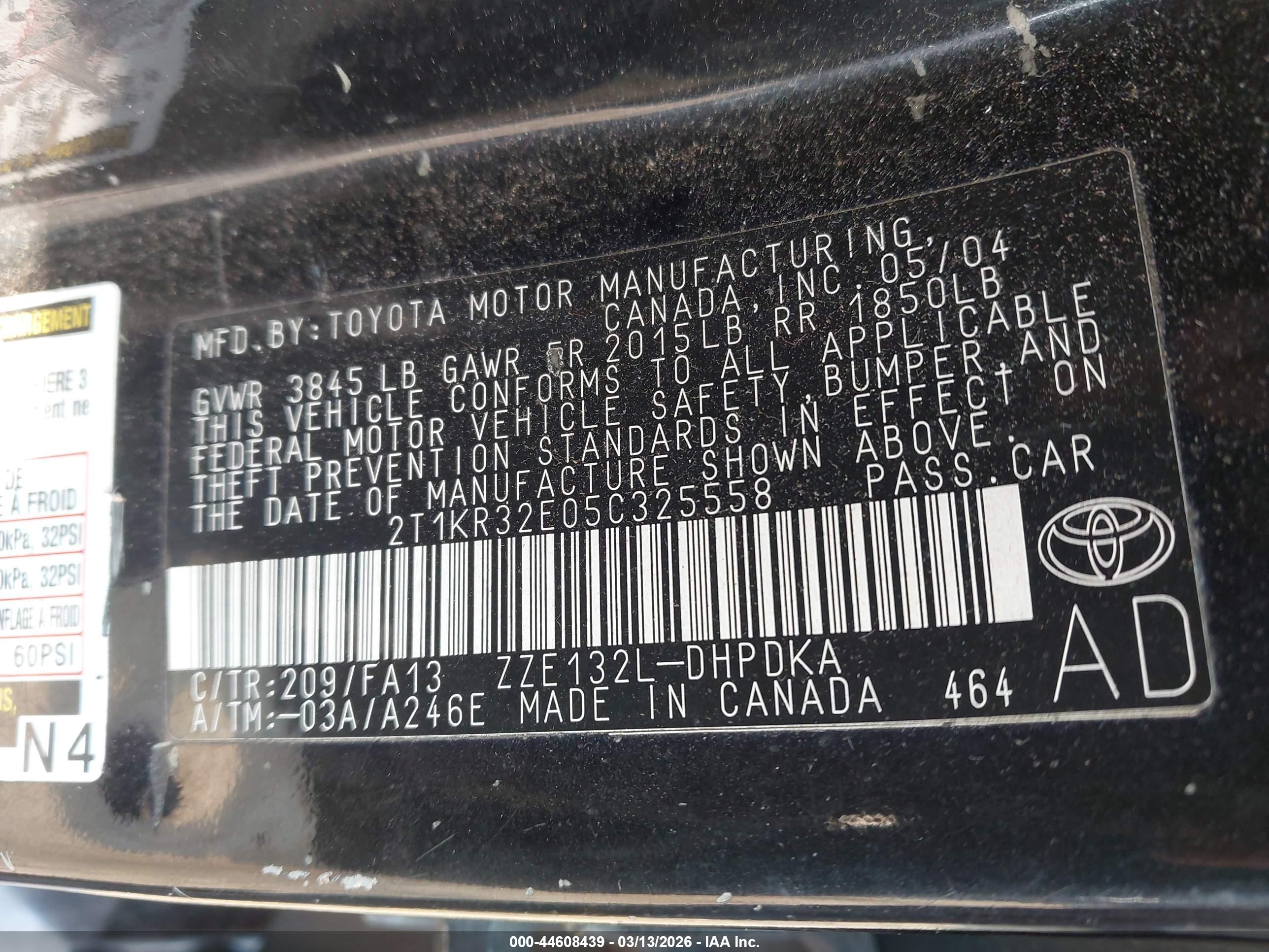TOYOTA MATRIX image 9