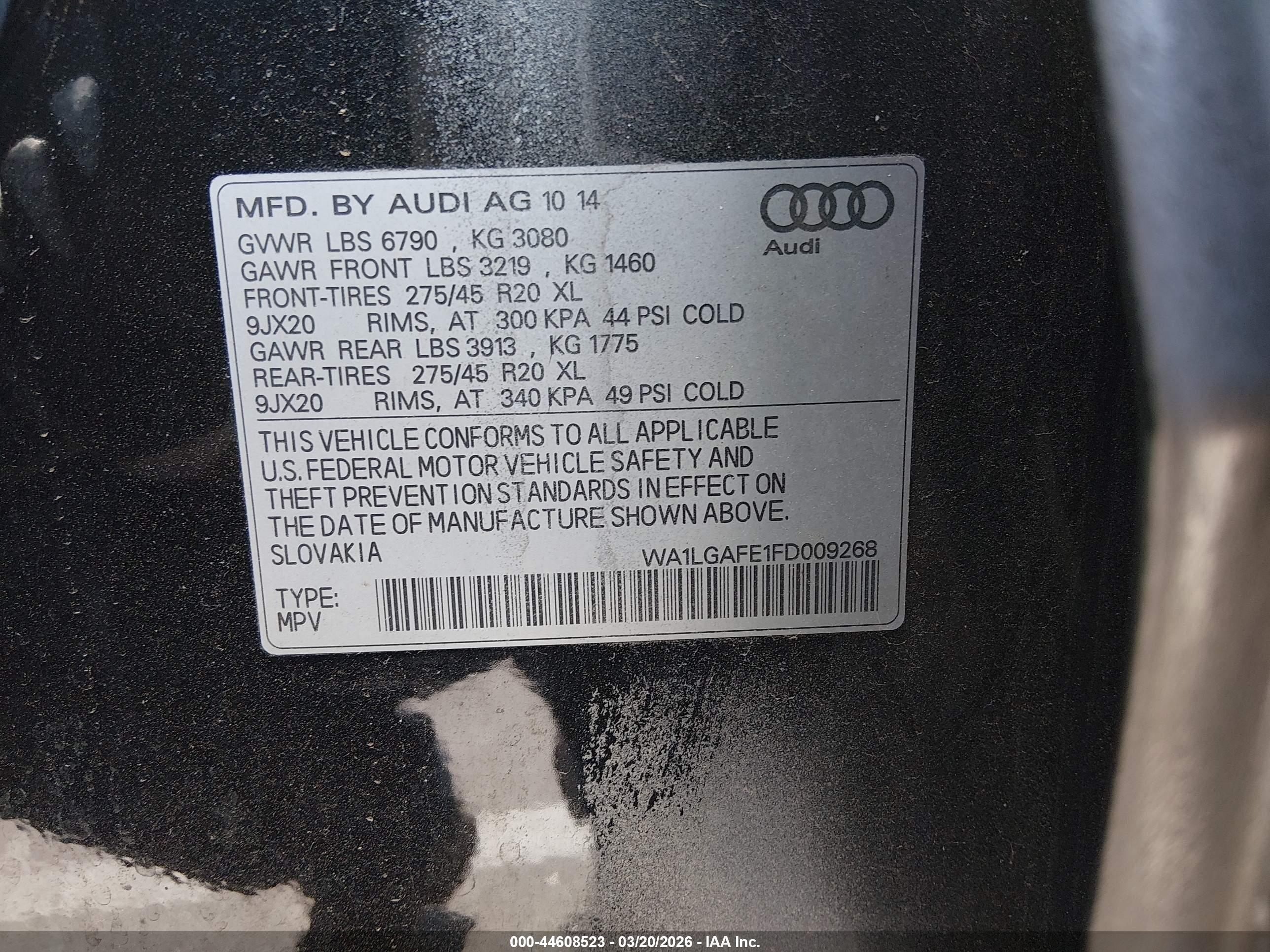 AUDI Q7 image 9