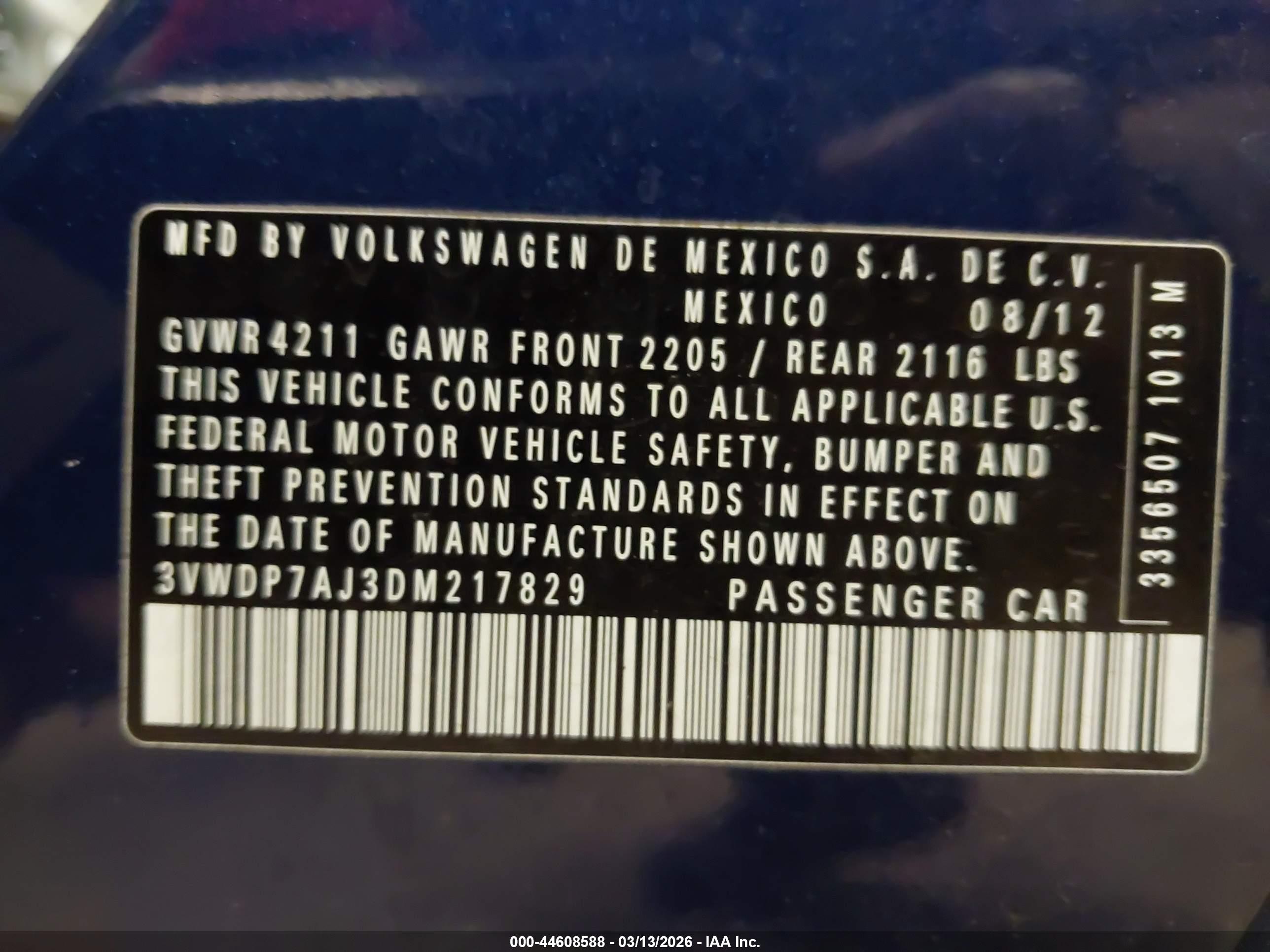 VOLKSWAGEN JETTA image 9