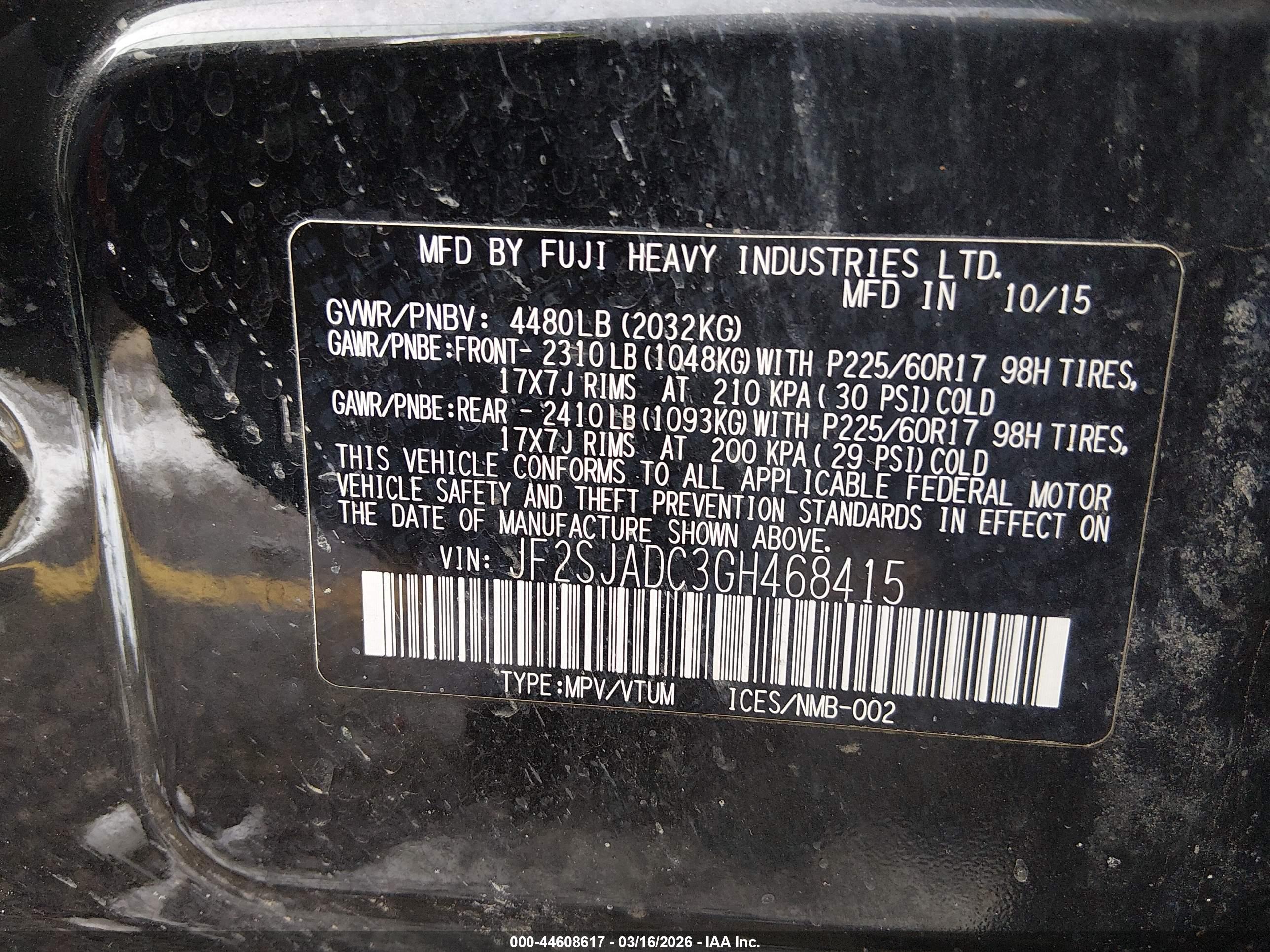 SUBARU FORESTER image 9