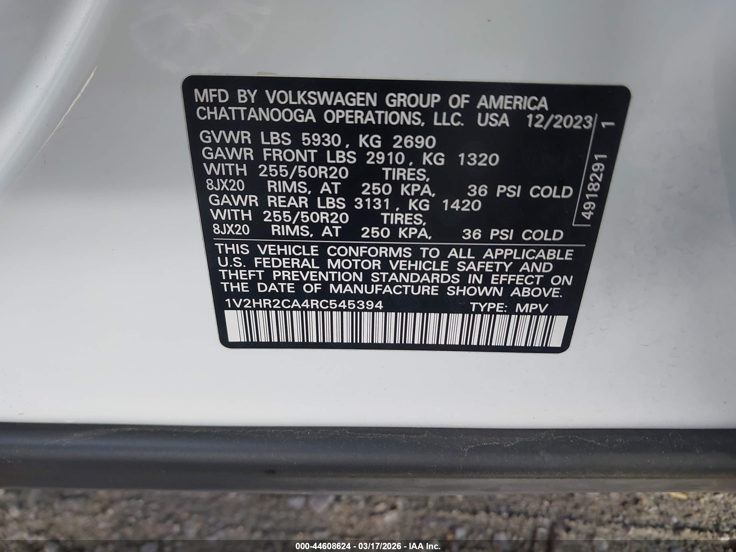 VOLKSWAGEN ATLAS image 9