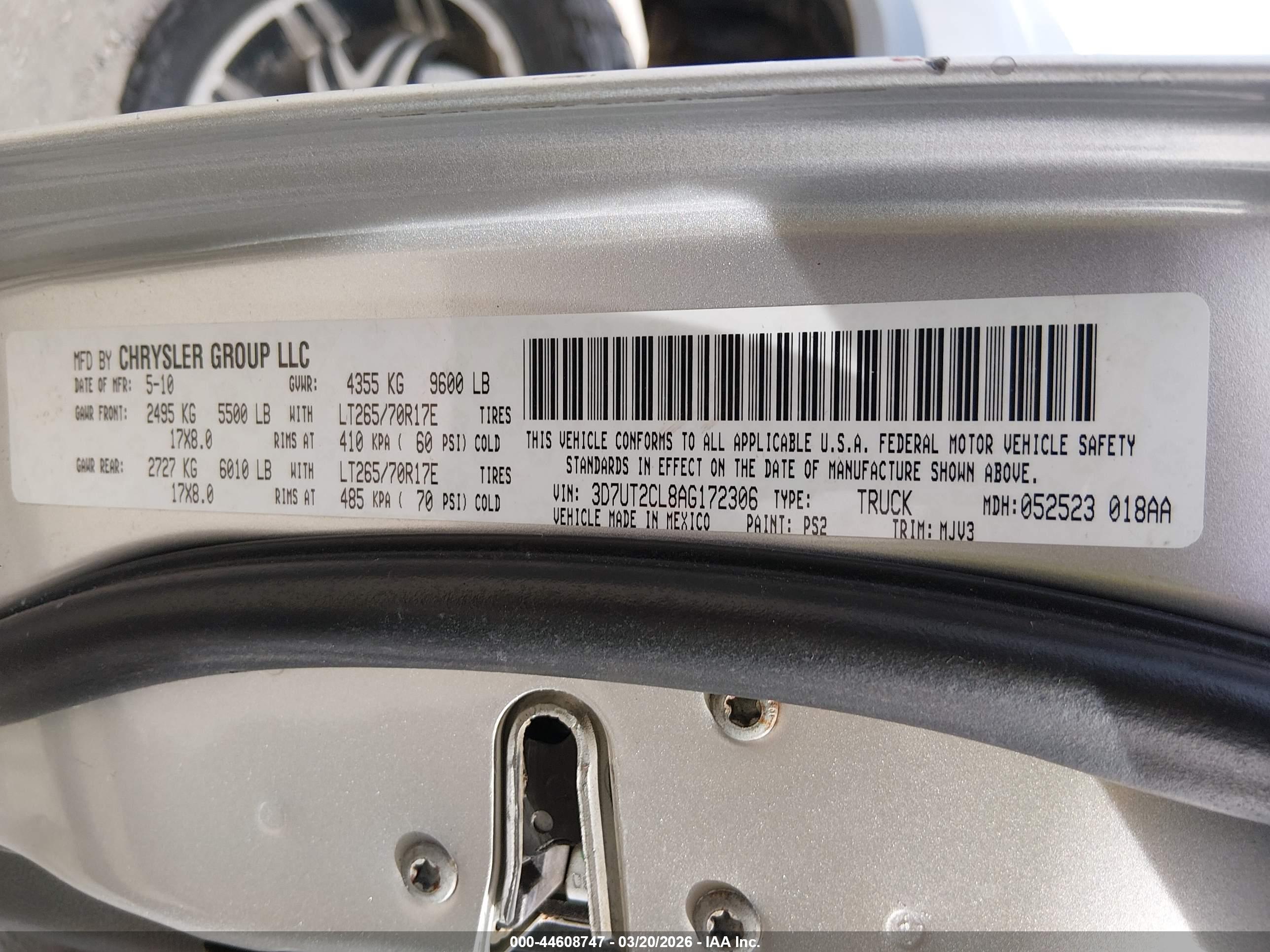 DODGE RAM image 9