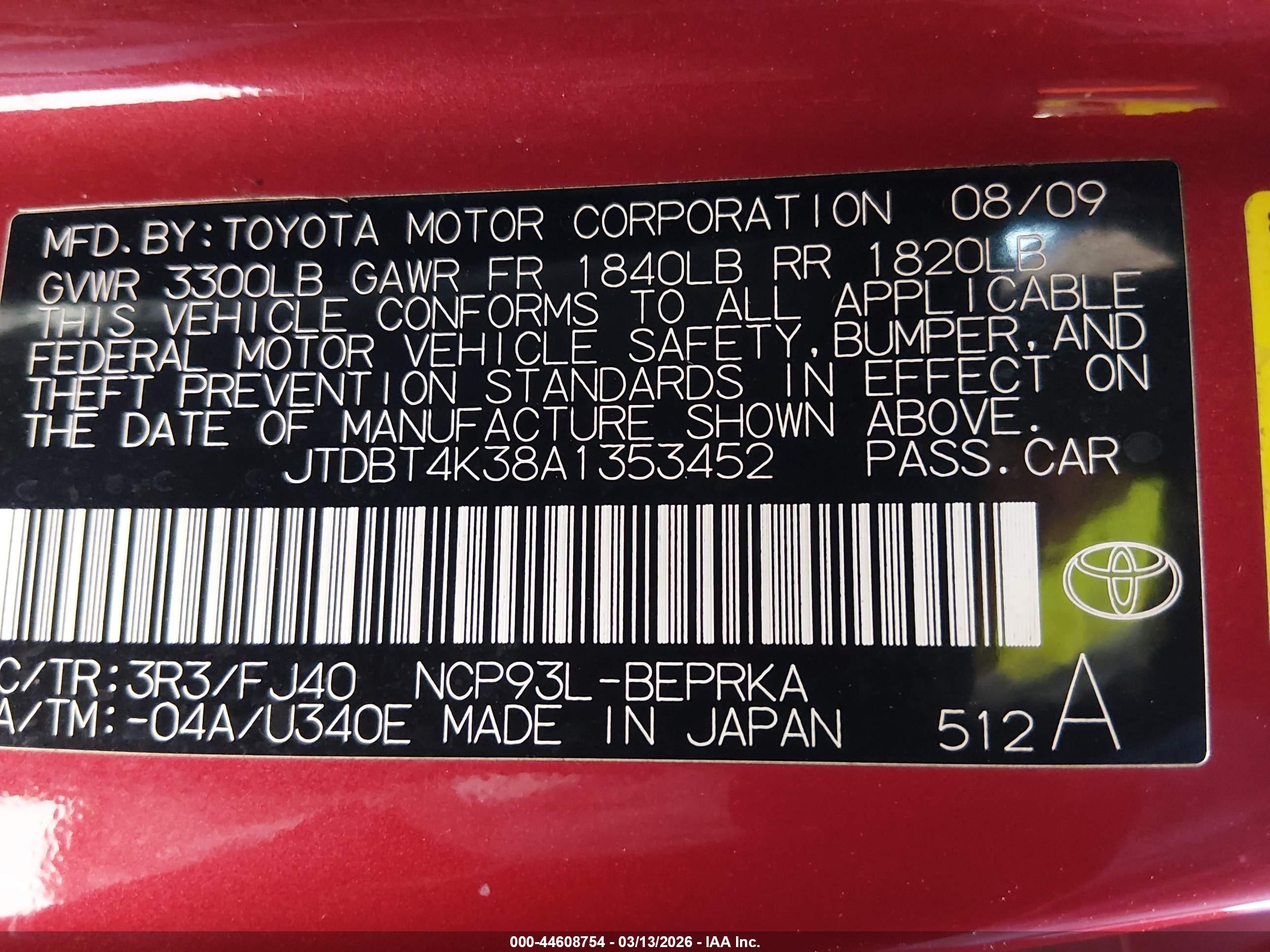 TOYOTA YARIS image 9