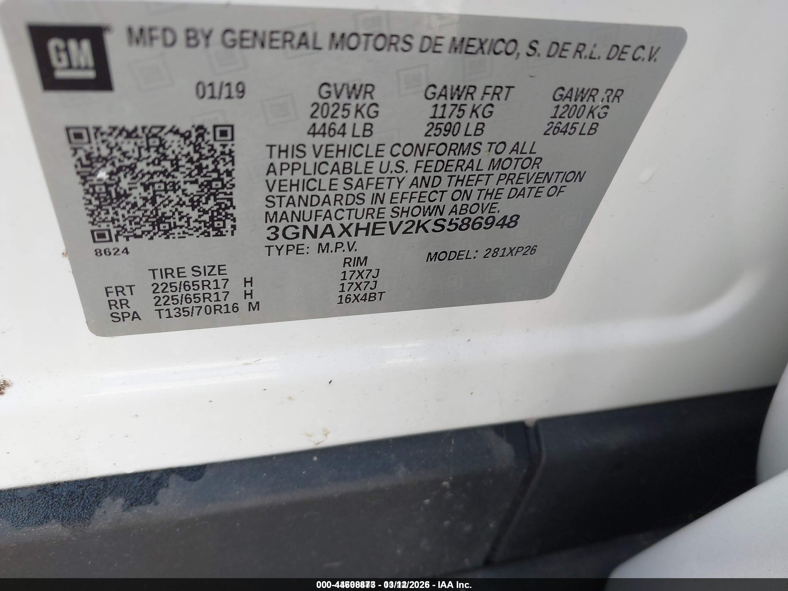 CHEVROLET EQUINOX image 9