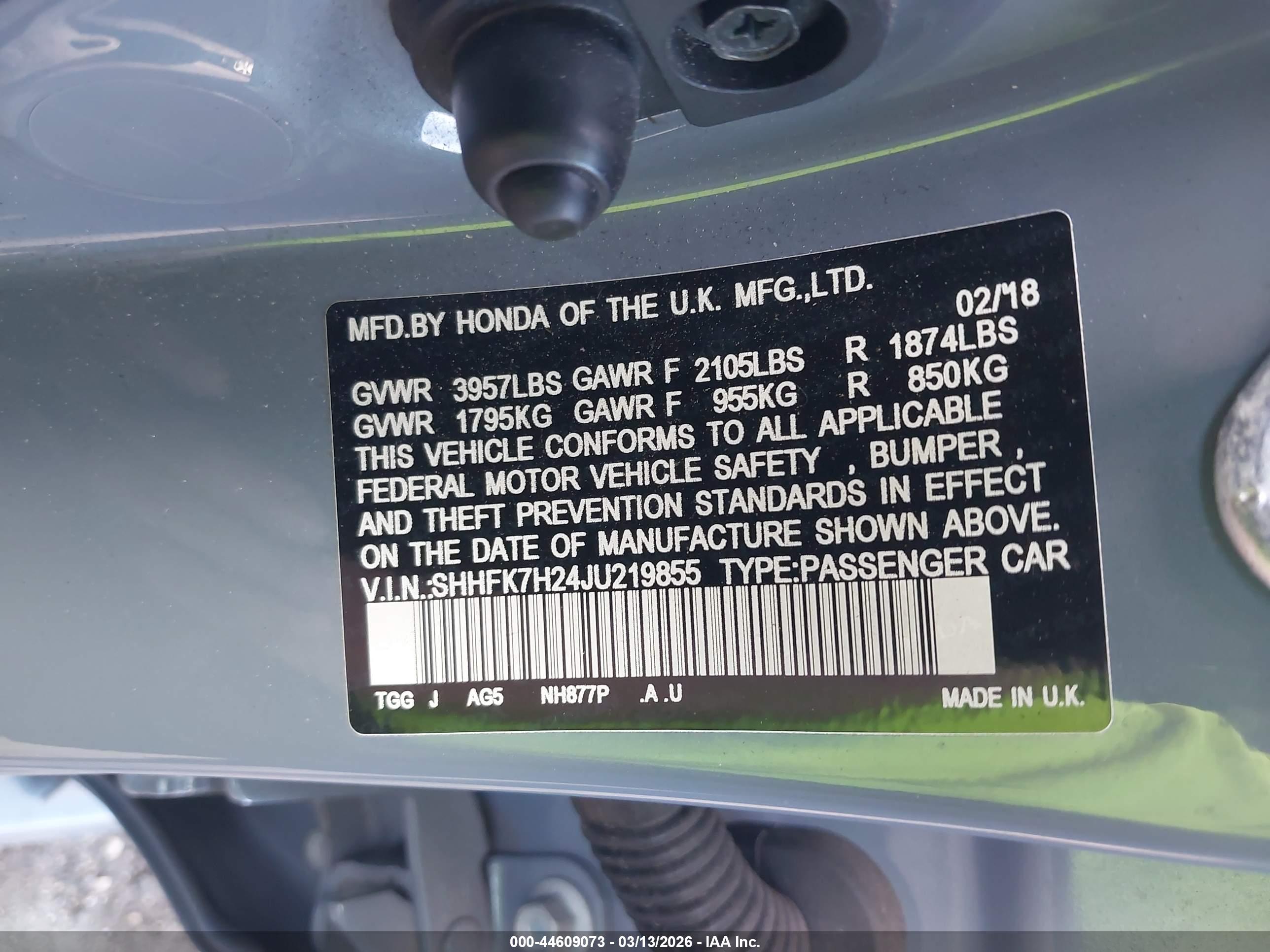 HONDA CIVIC image 9