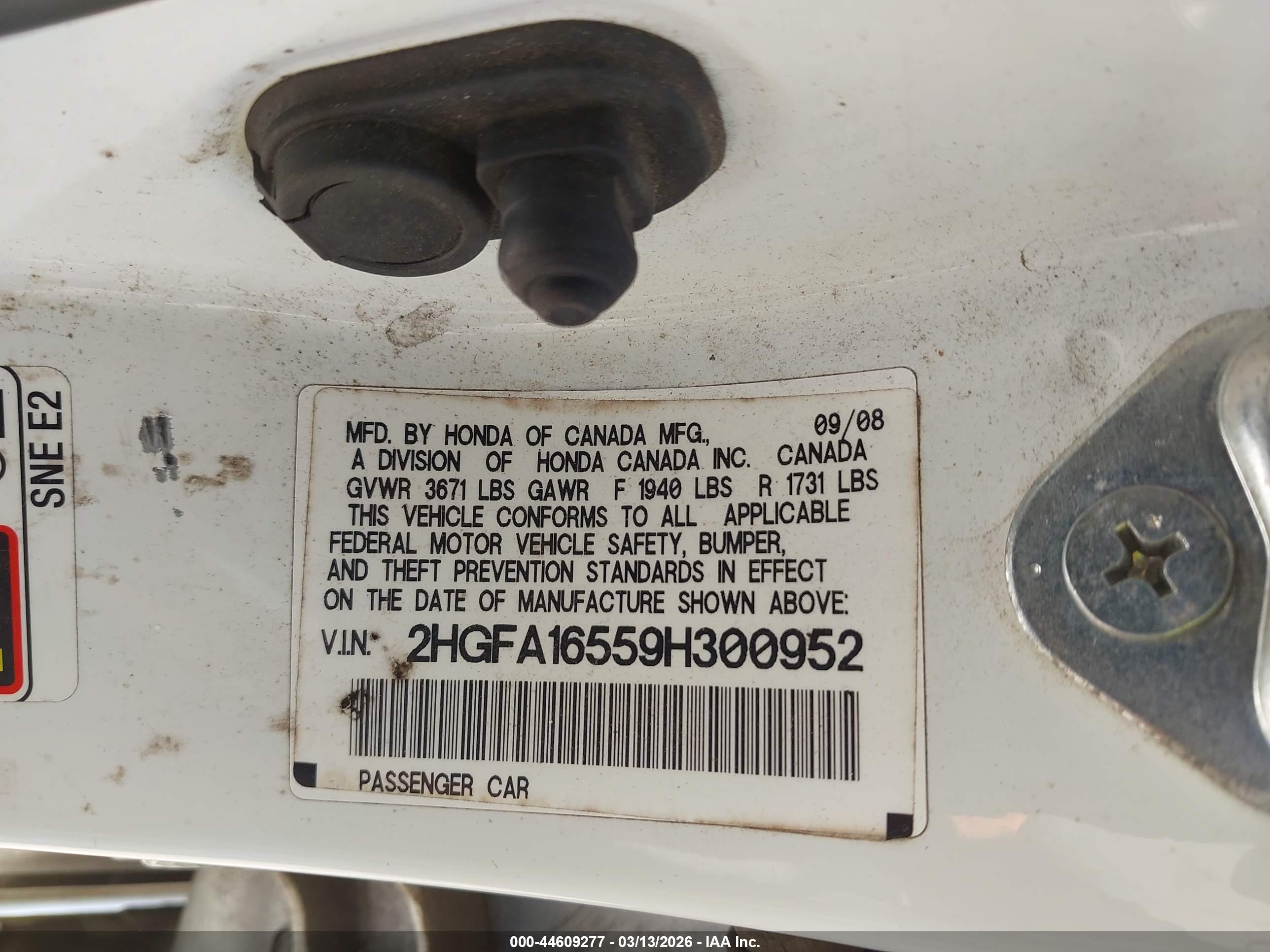 HONDA CIVIC image 9