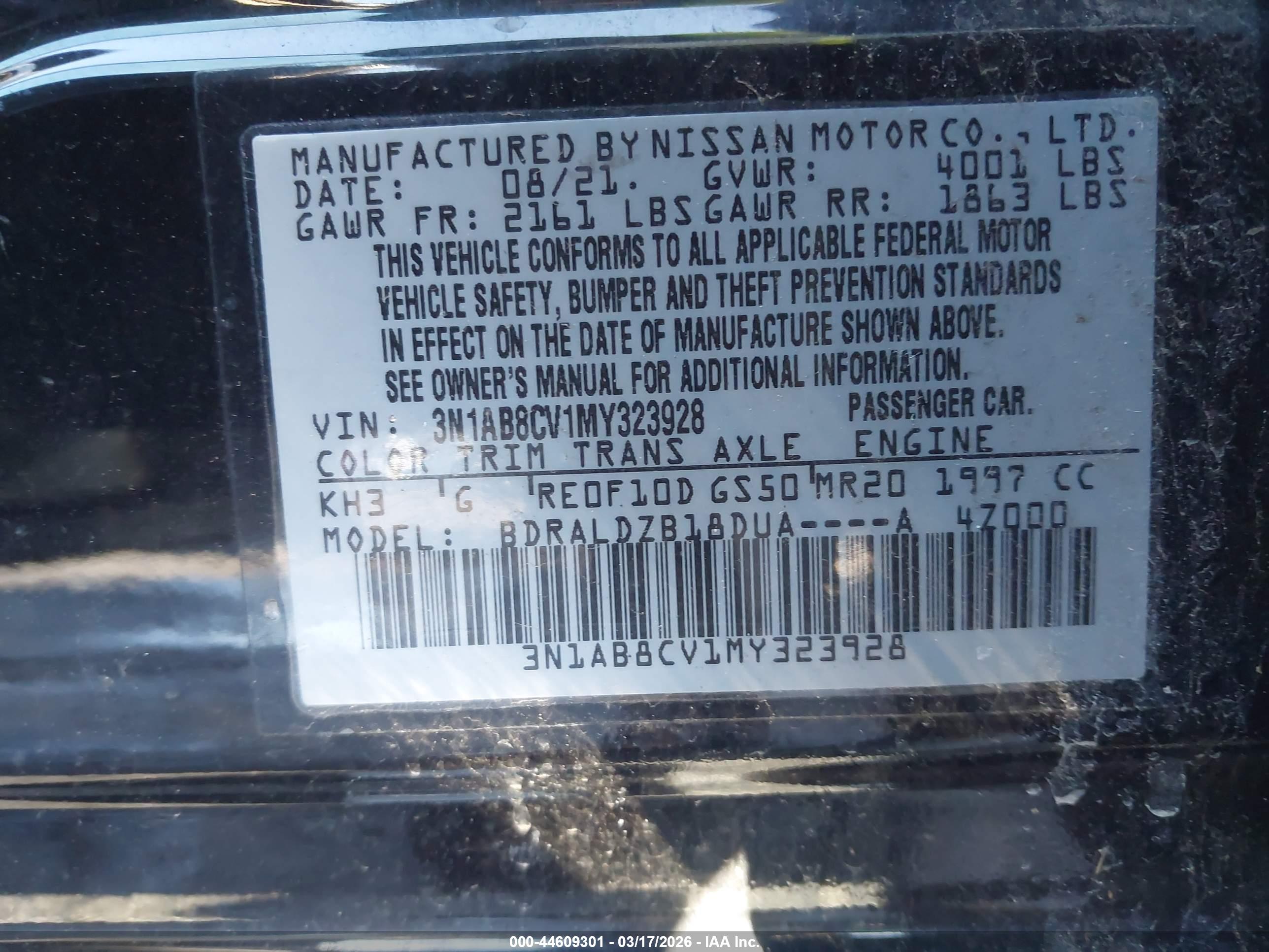 NISSAN SENTRA image 9