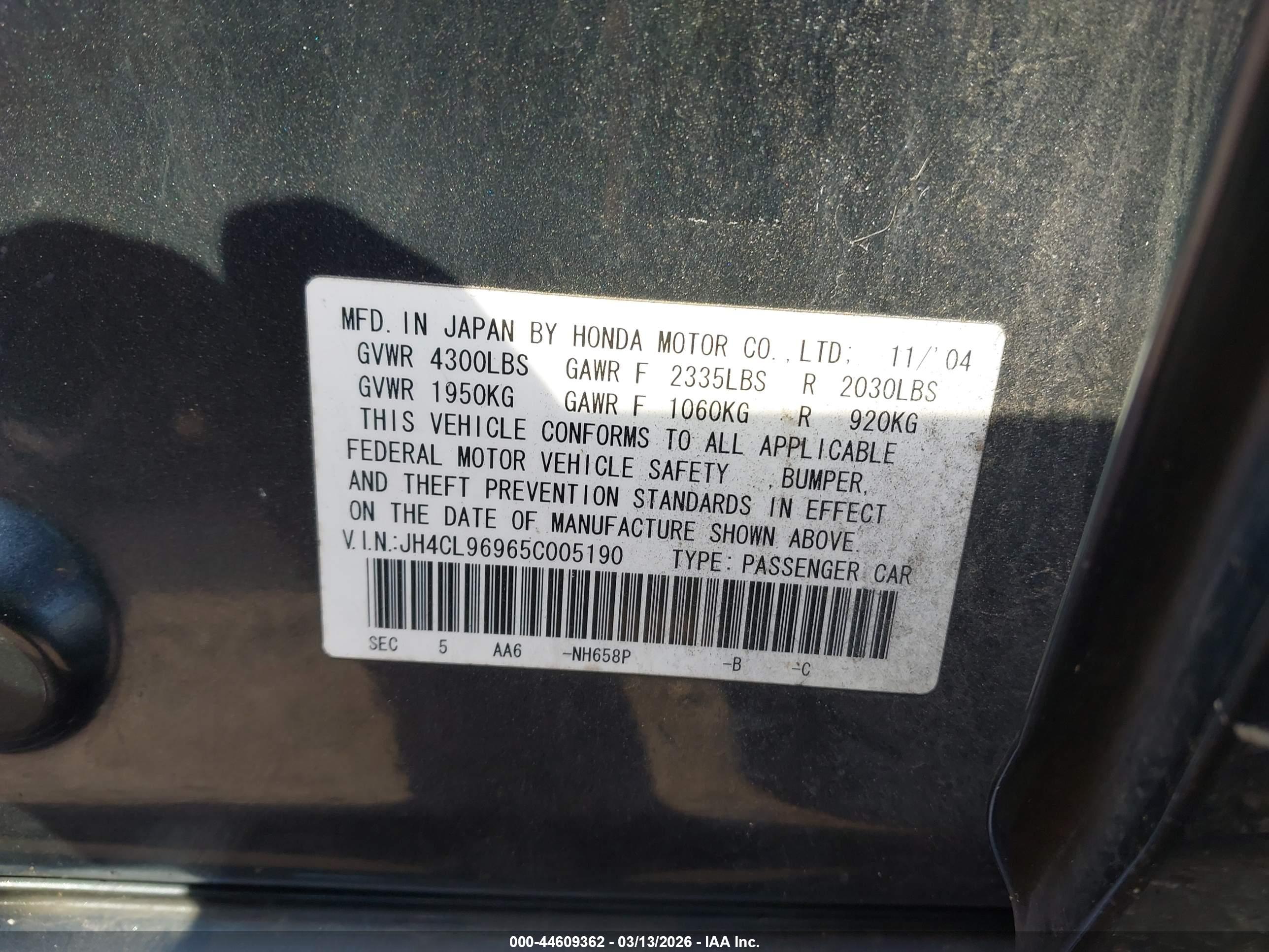 ACURA TSX image 9