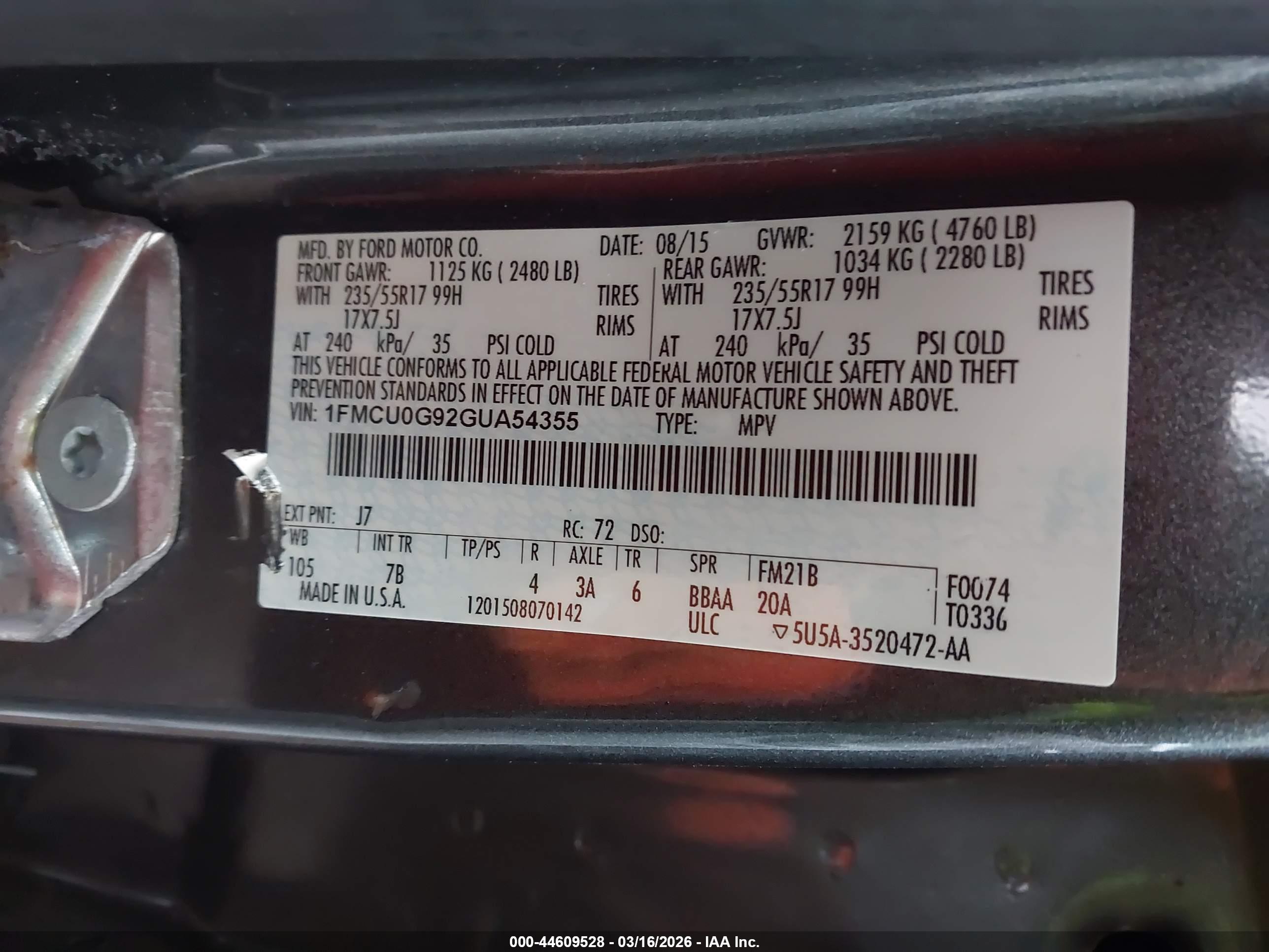 FORD ESCAPE image 9