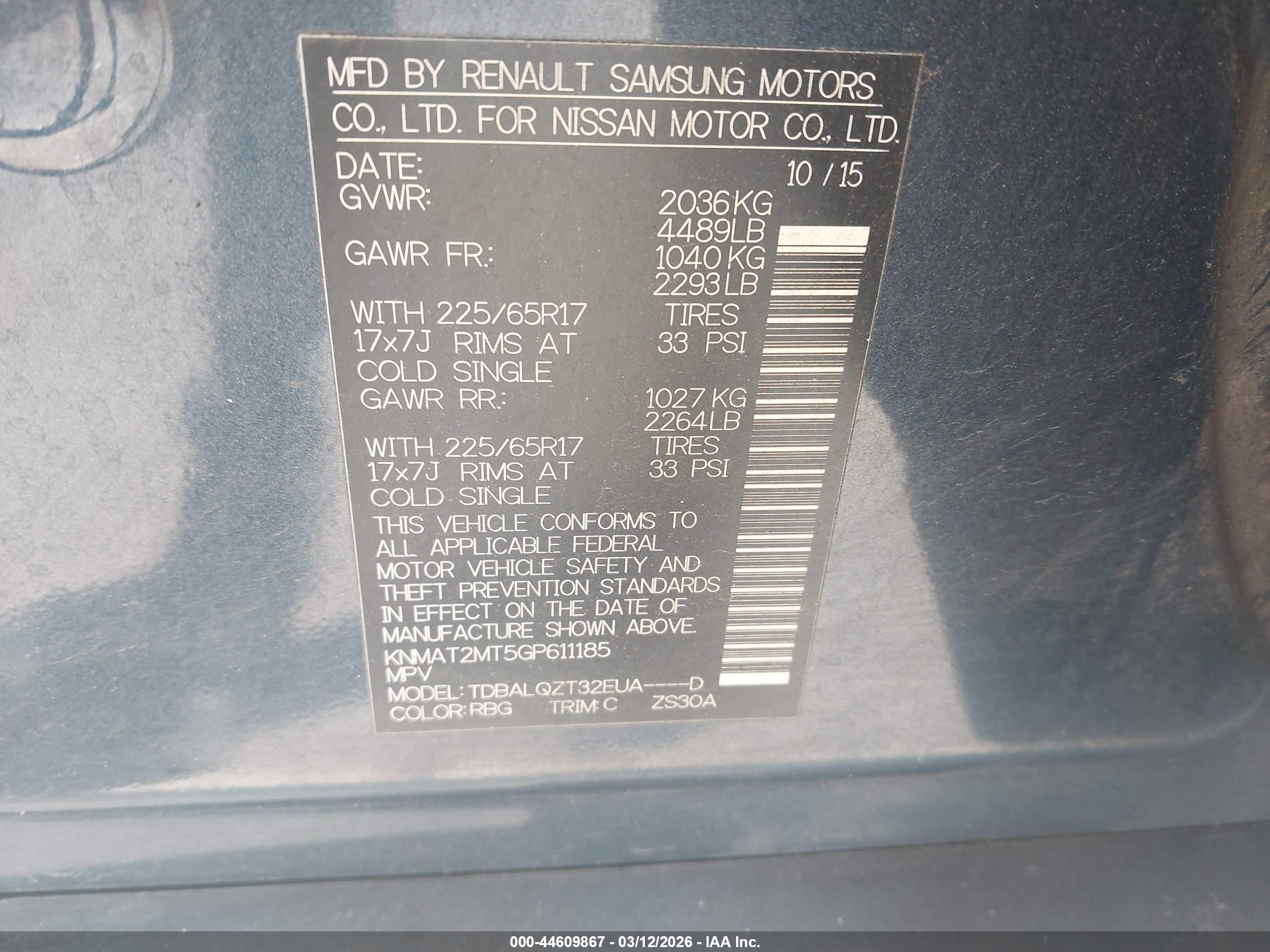 NISSAN ROGUE image 9