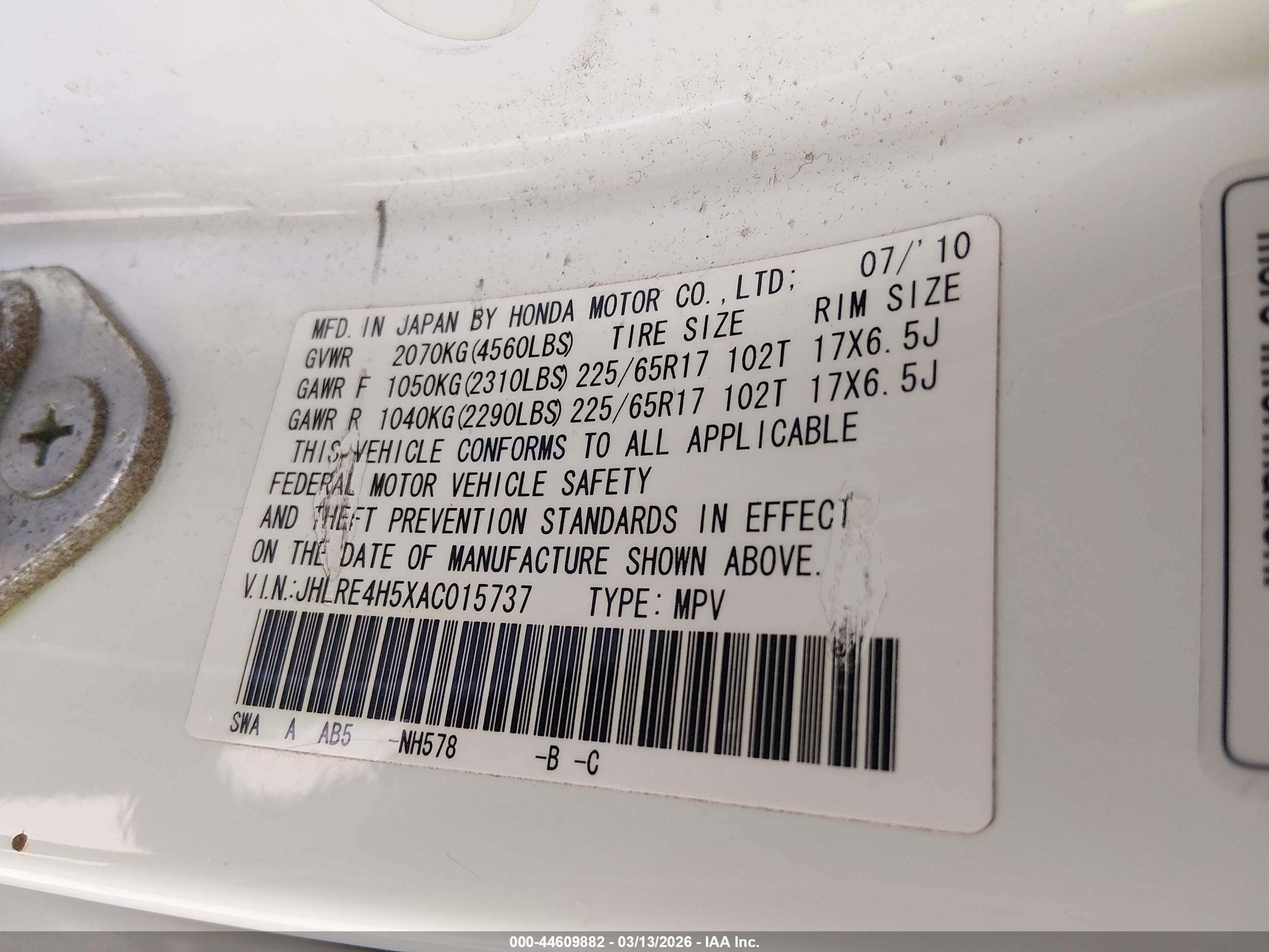 HONDA CR-V image 9