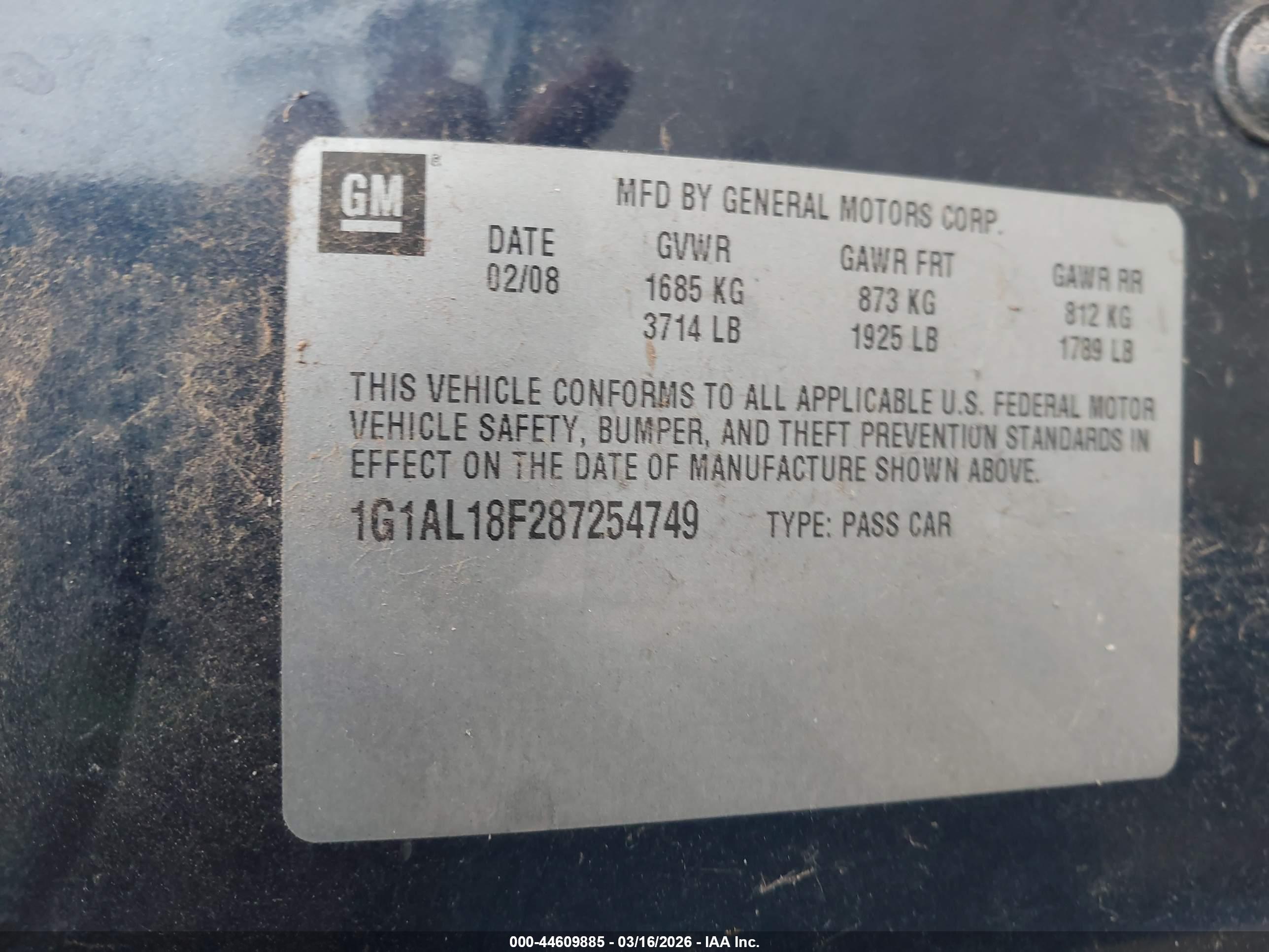 CHEVROLET COBALT image 9