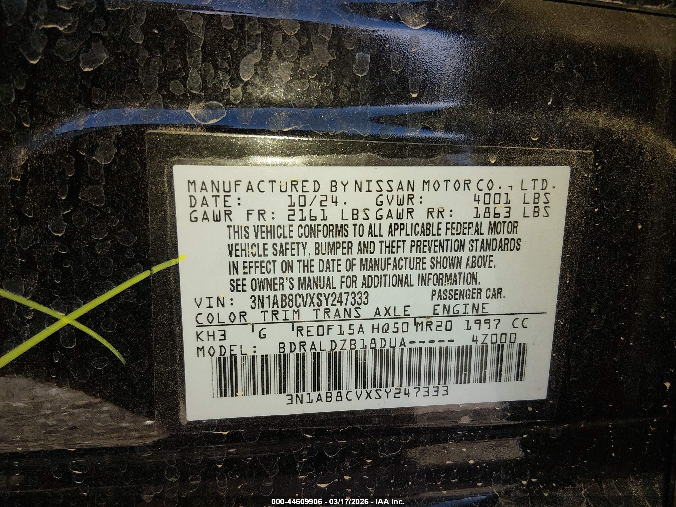 NISSAN SENTRA image 9