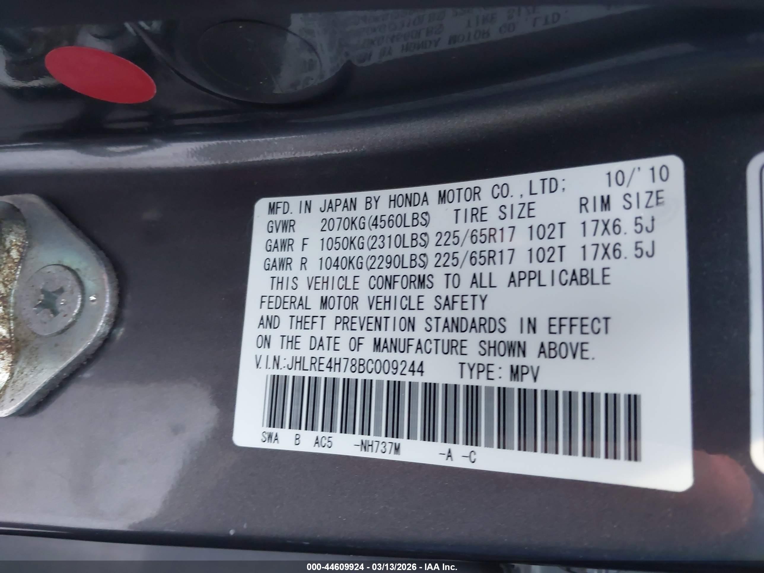 HONDA CR-V image 9