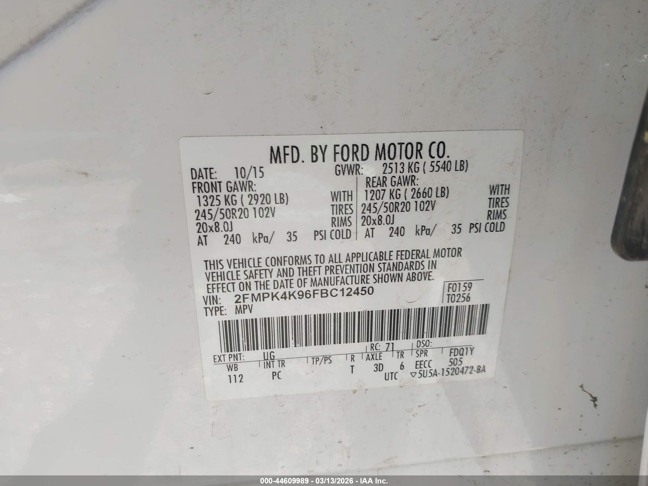 FORD EDGE image 9