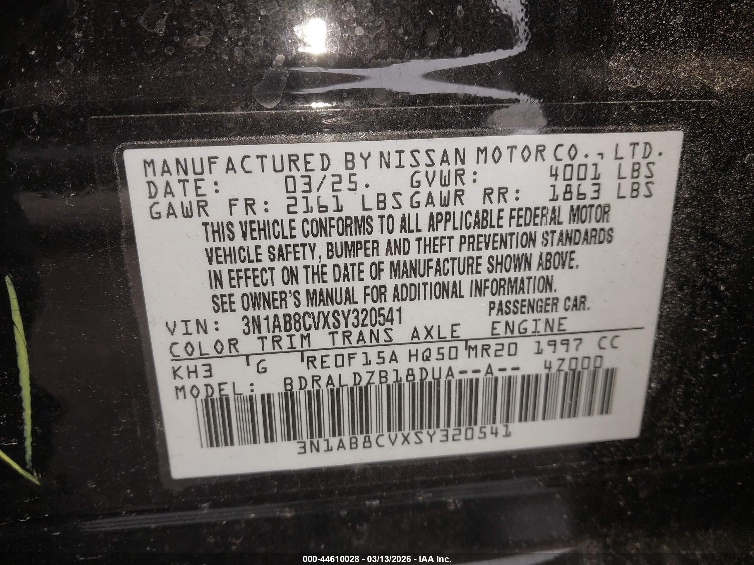 NISSAN SENTRA image 9