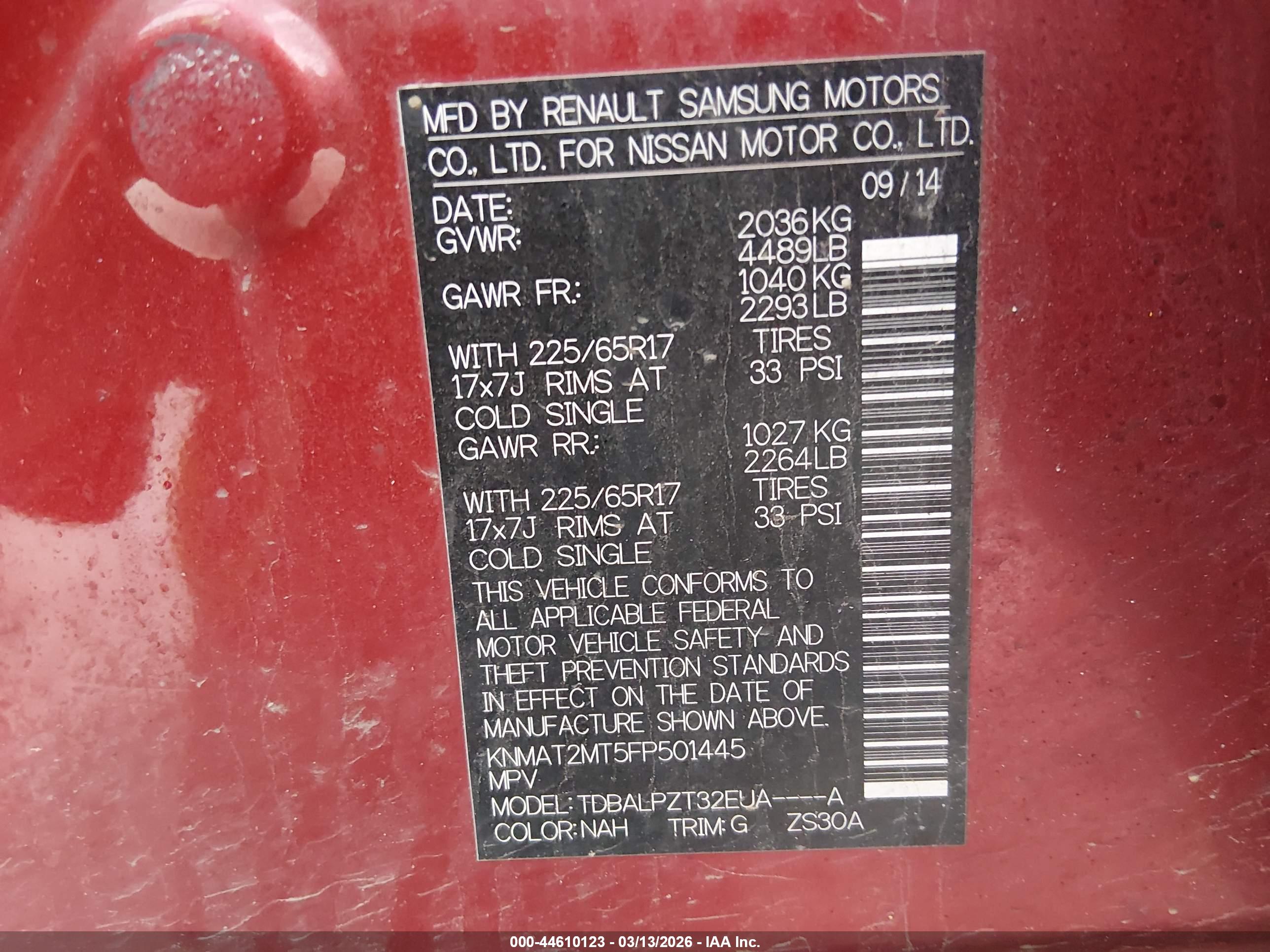 NISSAN ROGUE image 9