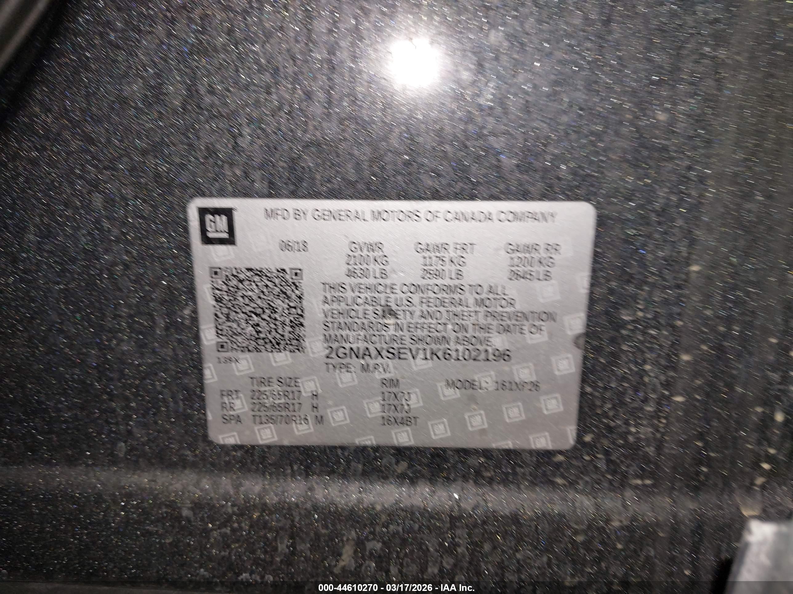 CHEVROLET EQUINOX image 9
